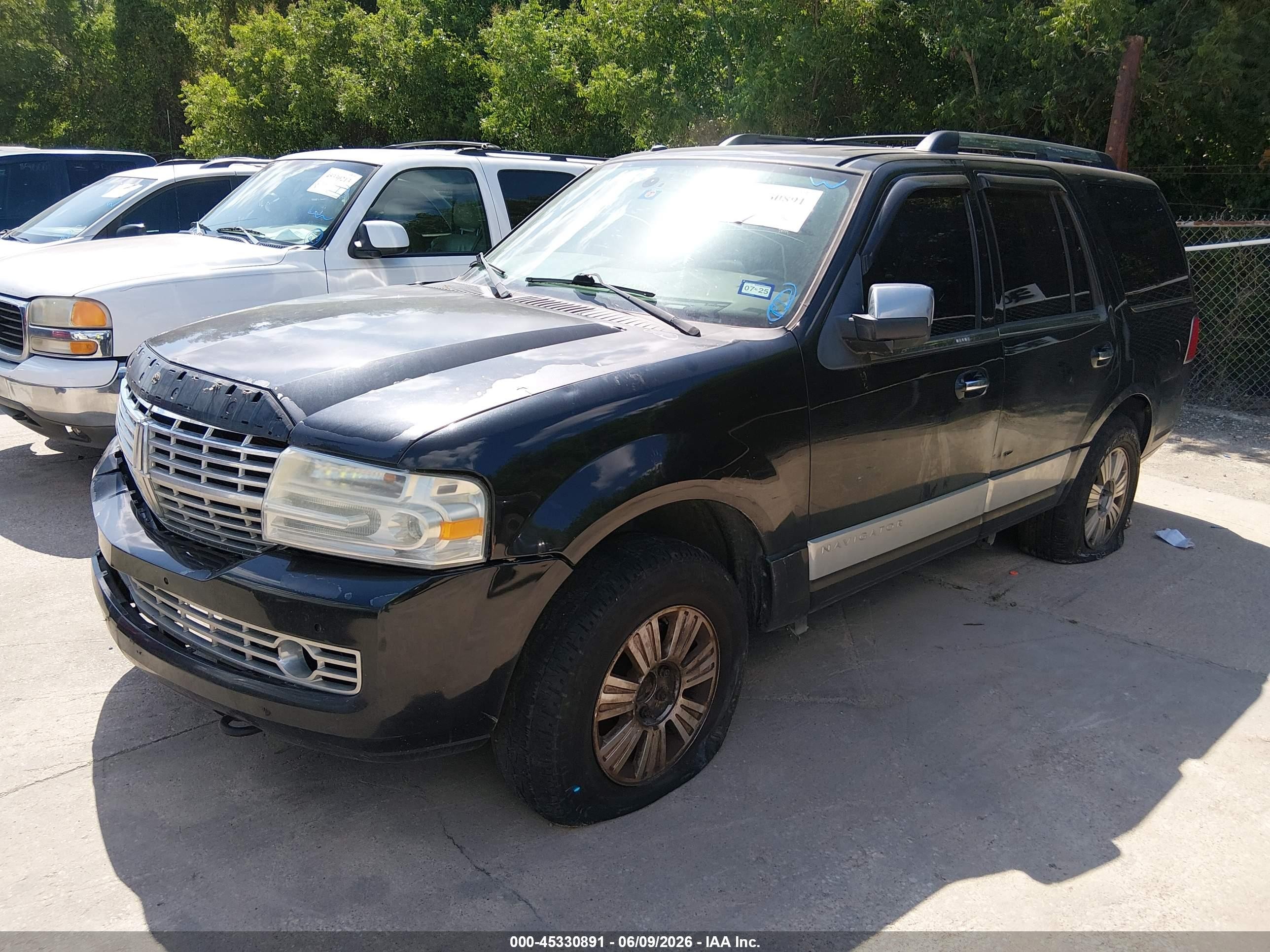 2013 Lincoln Navigator   Черный vin: 5LMJJ2H56DEL03752
