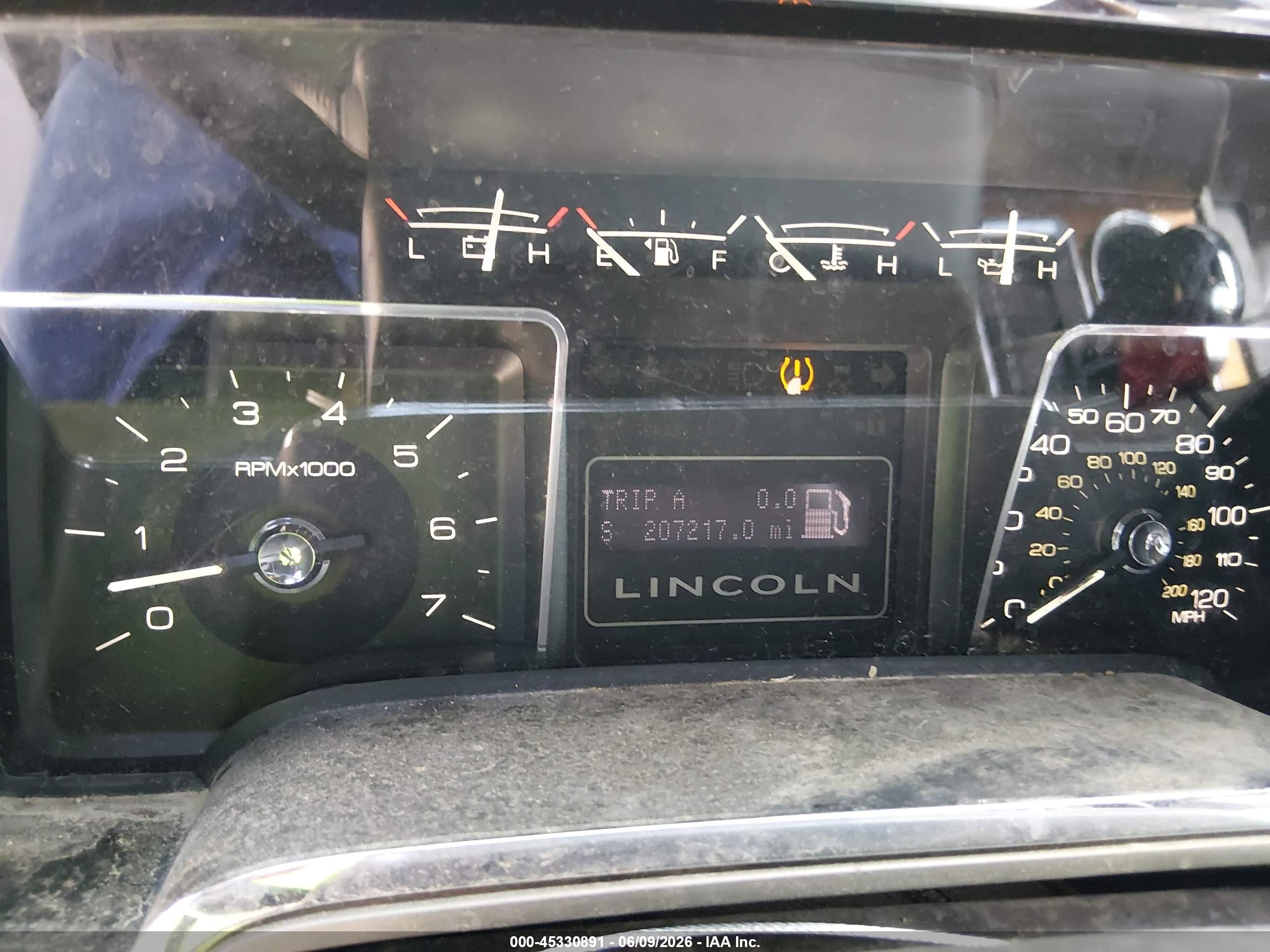 2013 Lincoln Navigator   Черный vin: 5LMJJ2H56DEL03752