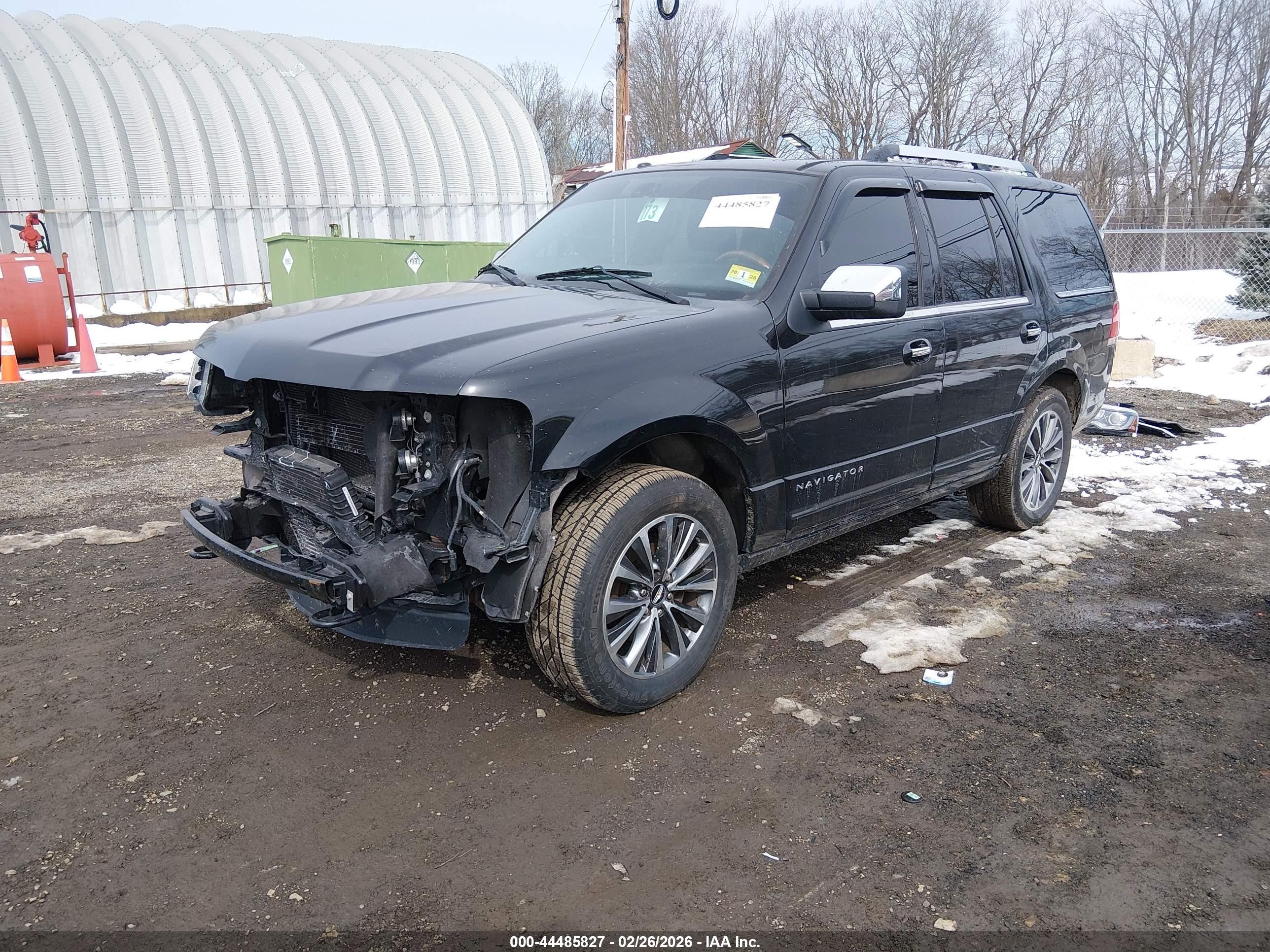 2015 Lincoln Navigator   Black vin: 5LMJJ2HT0FEJ04505