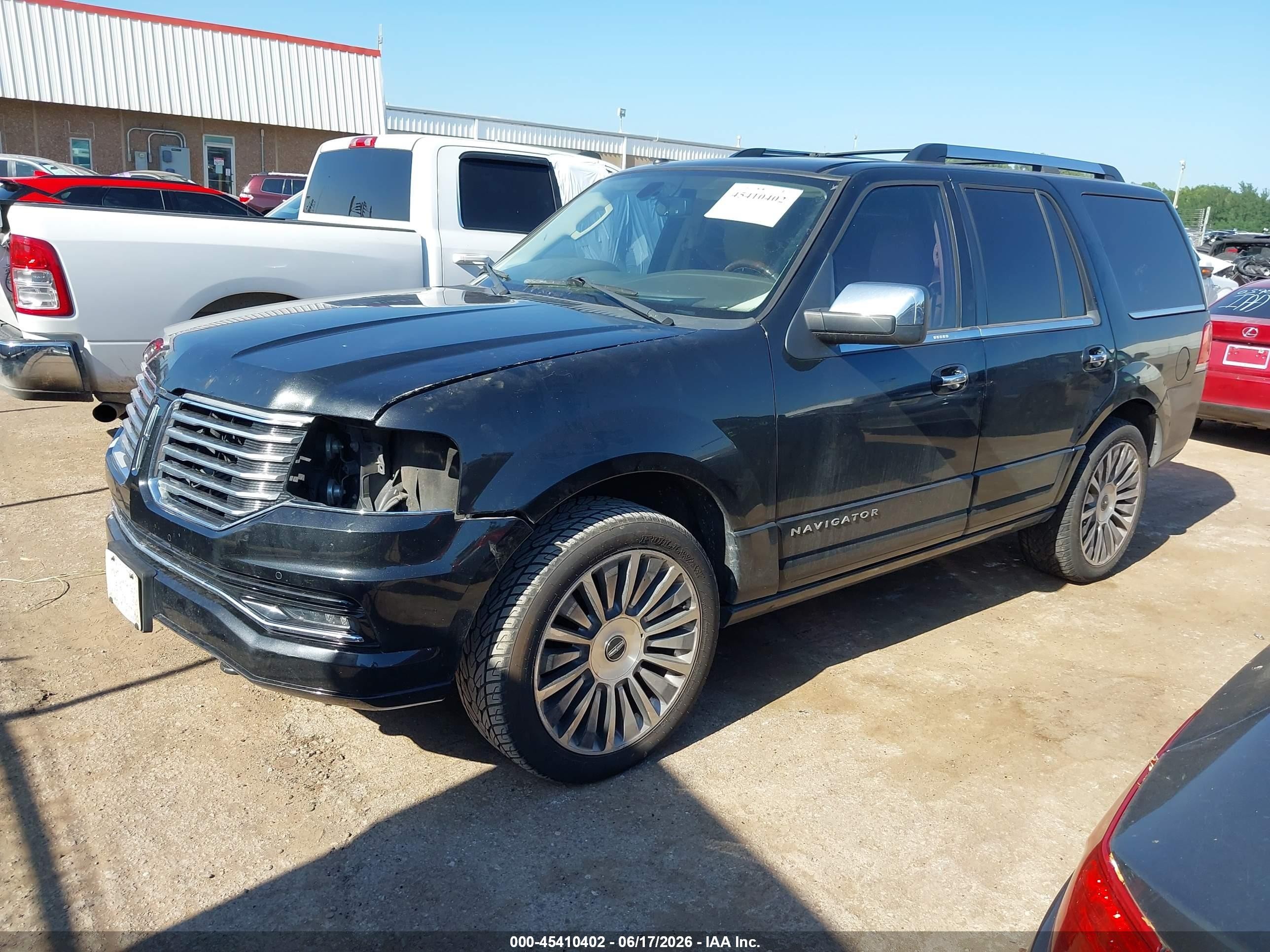 2015 Lincoln Navigator   Black vin: 5LMJJ2HT0FEJ09316