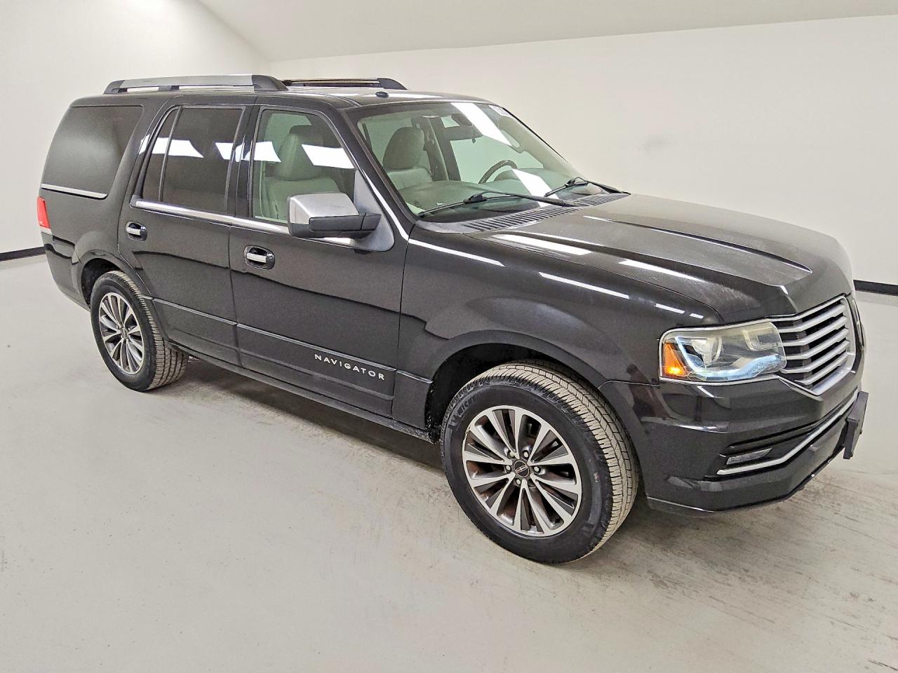 2015 Lincoln Navigator Black vin: 5LMJJ2HT2FEJ05994
