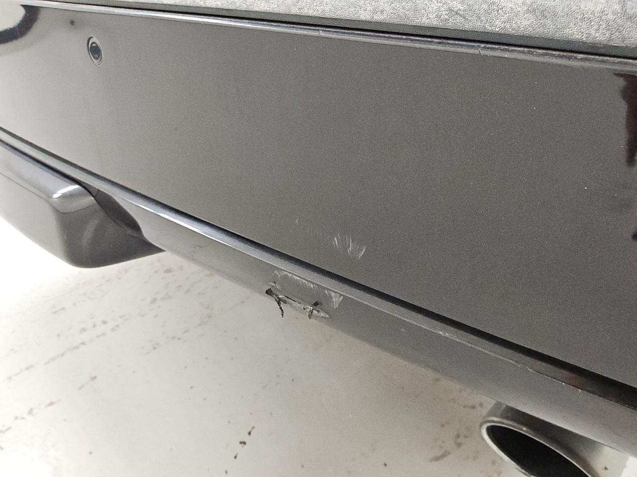 2015 Lincoln Navigator Black vin: 5LMJJ2HT2FEJ05994 Damage: R Bumper Textured, Gouged, 1 To 2 Inches