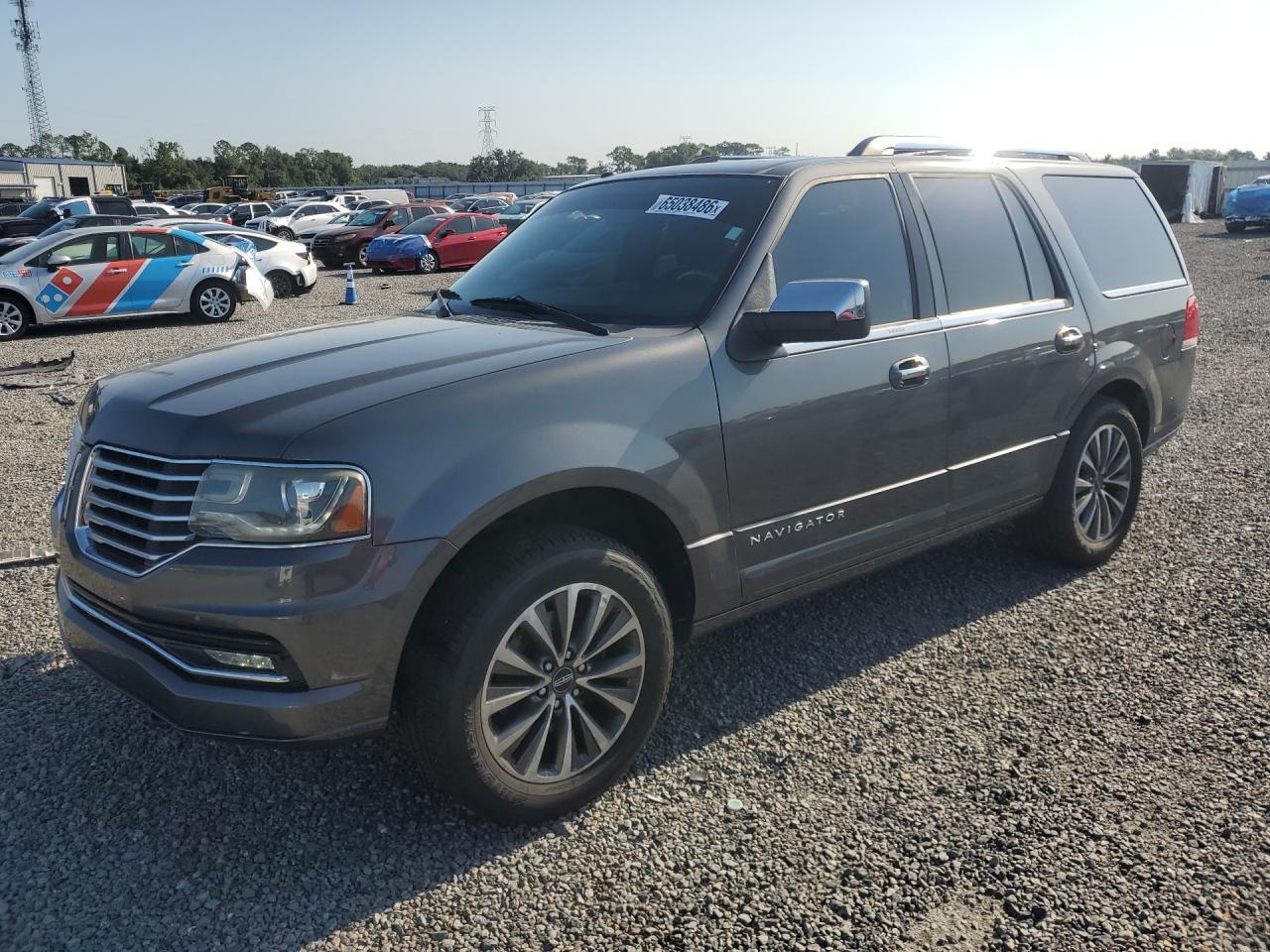 2015 Lincoln Navigator Gray vin: 5LMJJ2HT2FEJ09432
