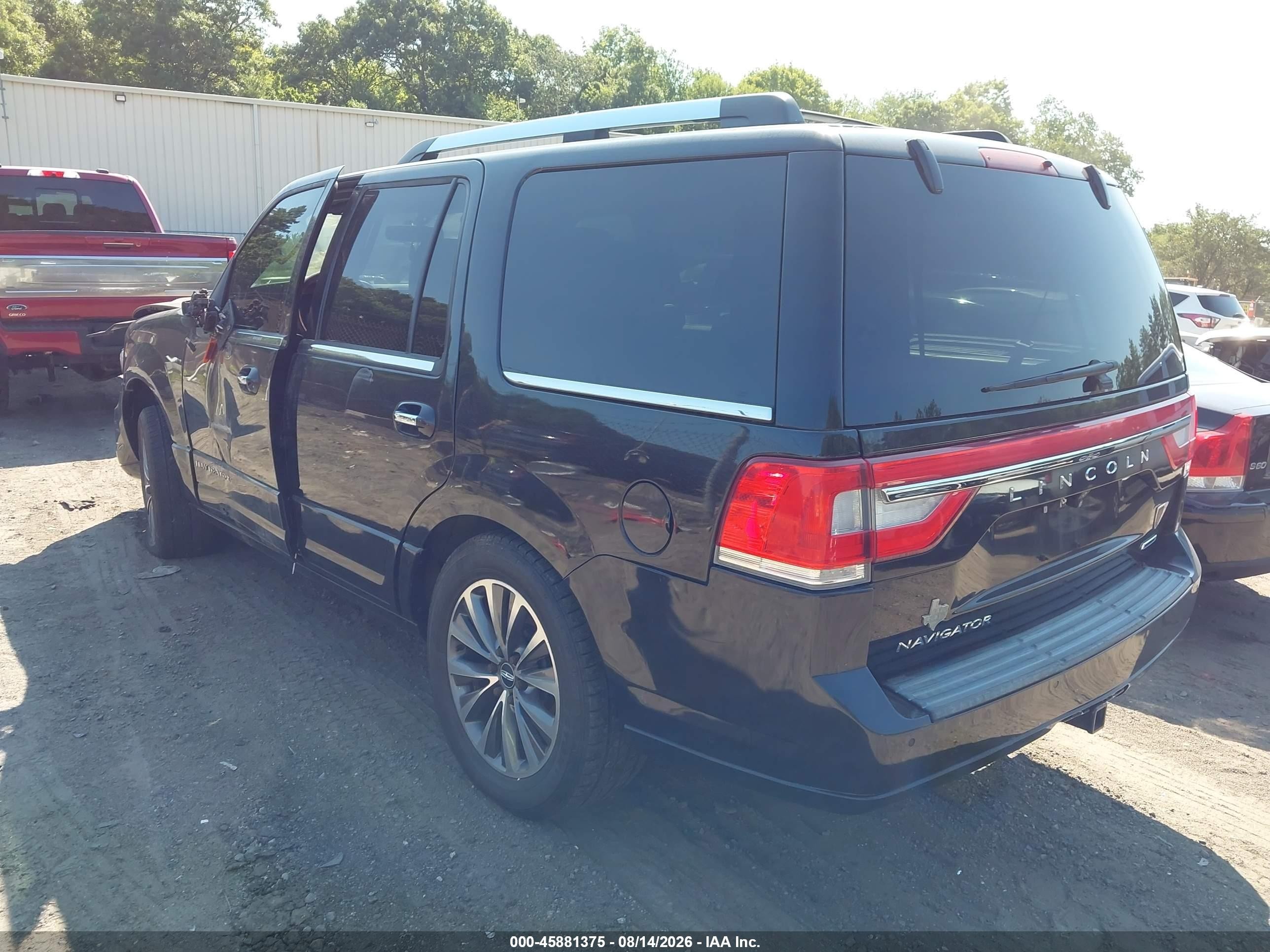 2015 Lincoln Navigator   Black vin: 5LMJJ2HT3FEJ05096