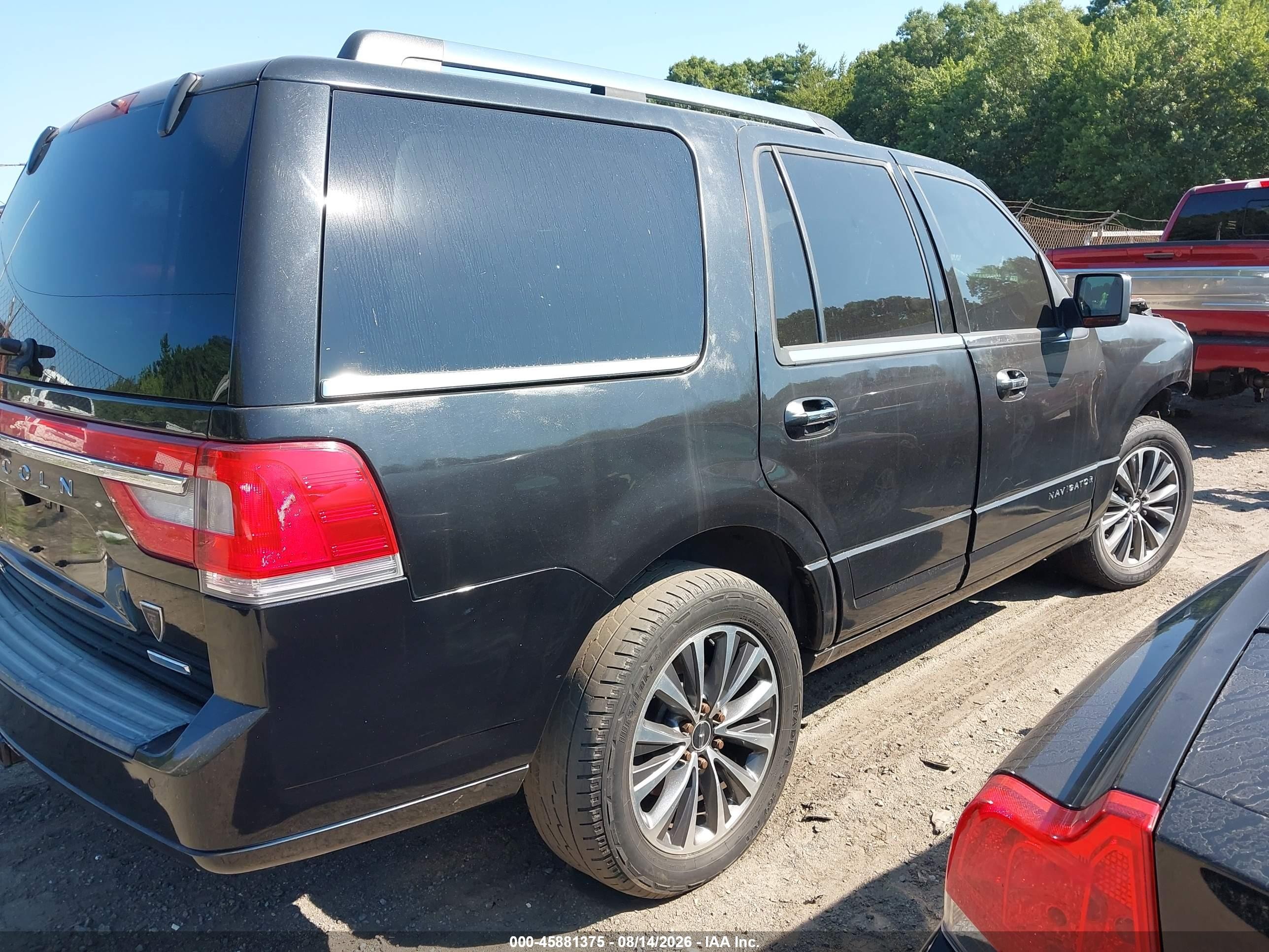 2015 Lincoln Navigator   Black vin: 5LMJJ2HT3FEJ05096