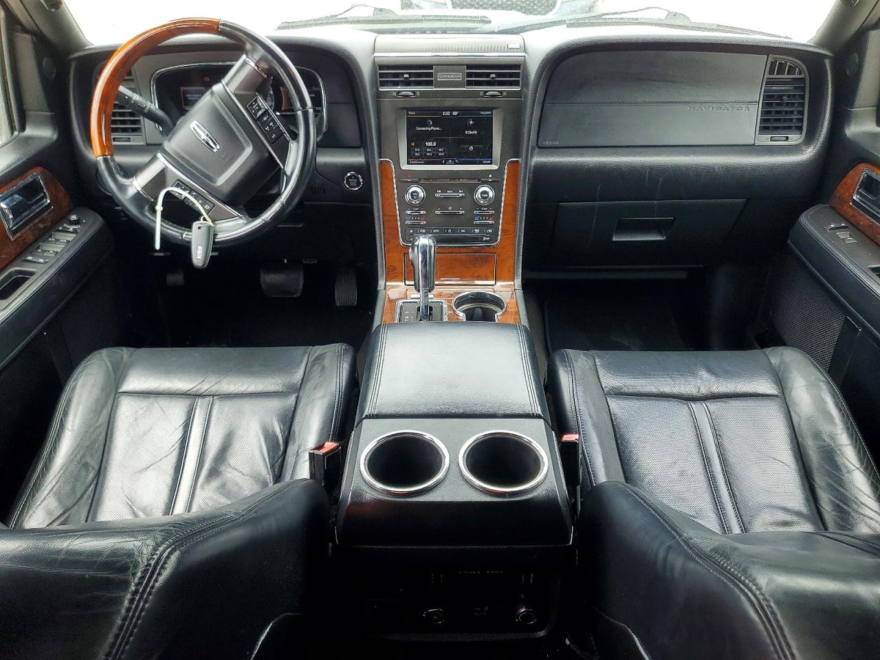 2015 Lincoln Navigator Black vin: 5LMJJ2HT6FEJ10891