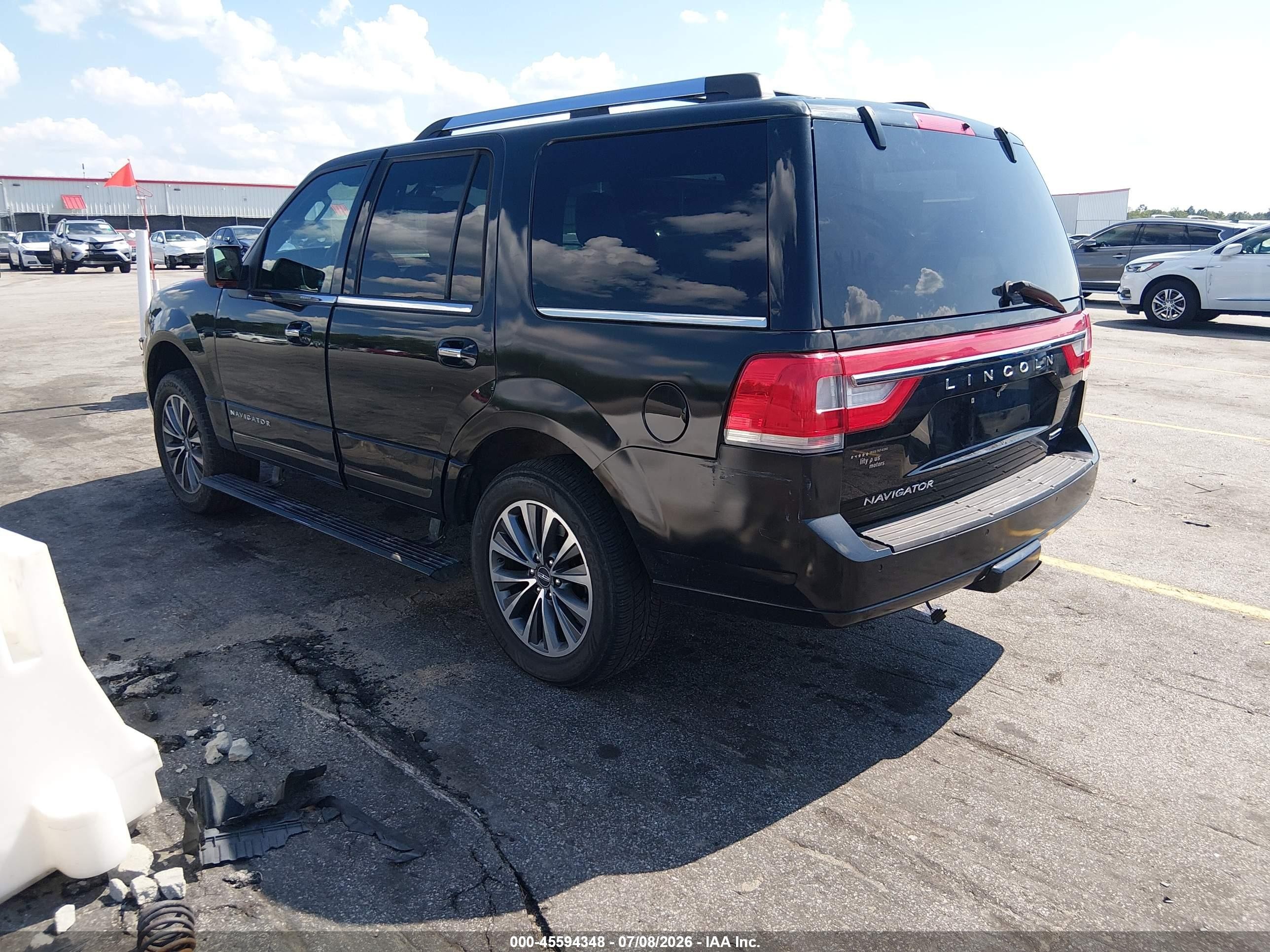 2015 Lincoln Navigator   Black vin: 5LMJJ2HT8FEJ03814