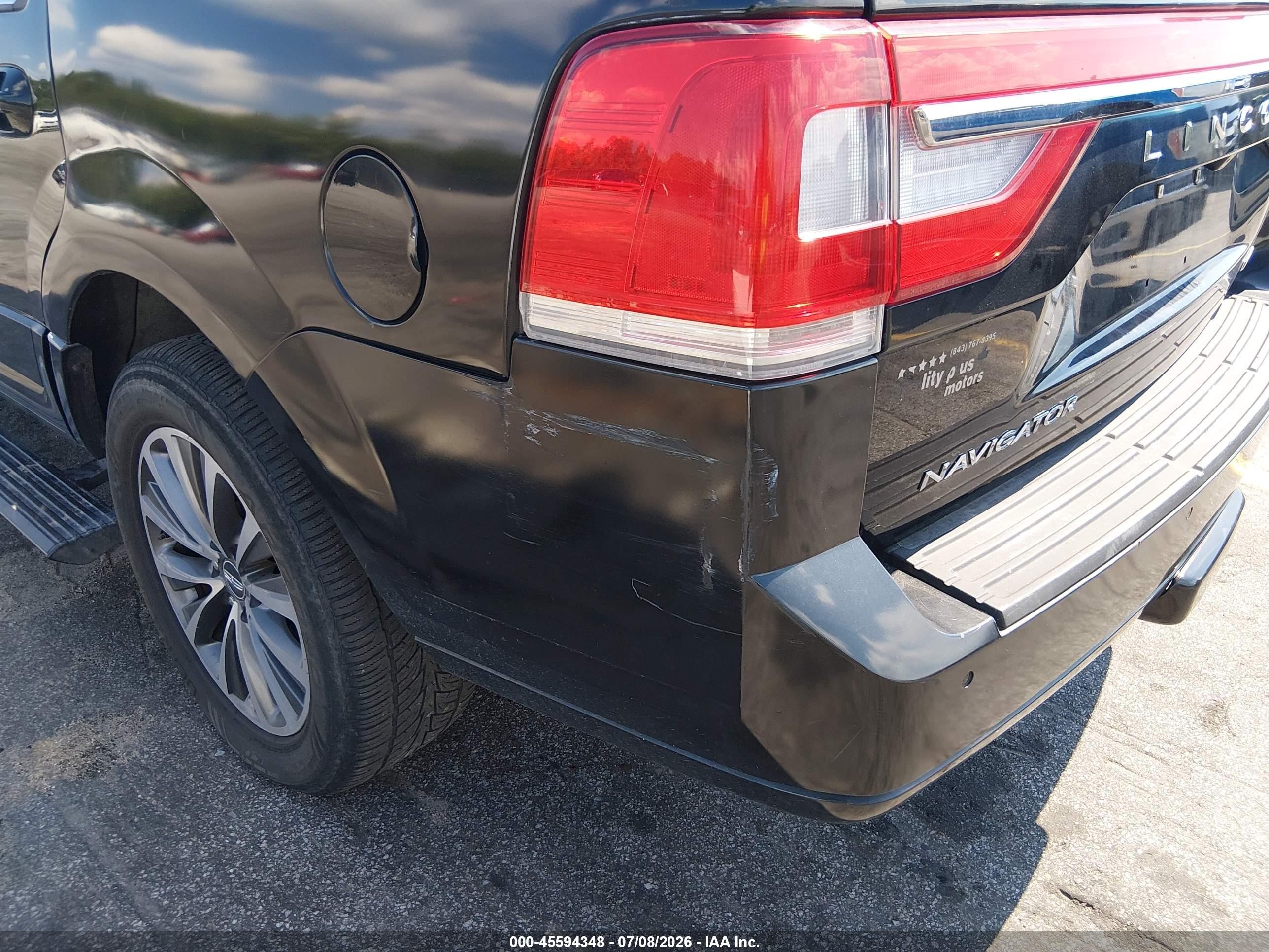 2015 Lincoln Navigator   Black vin: 5LMJJ2HT8FEJ03814