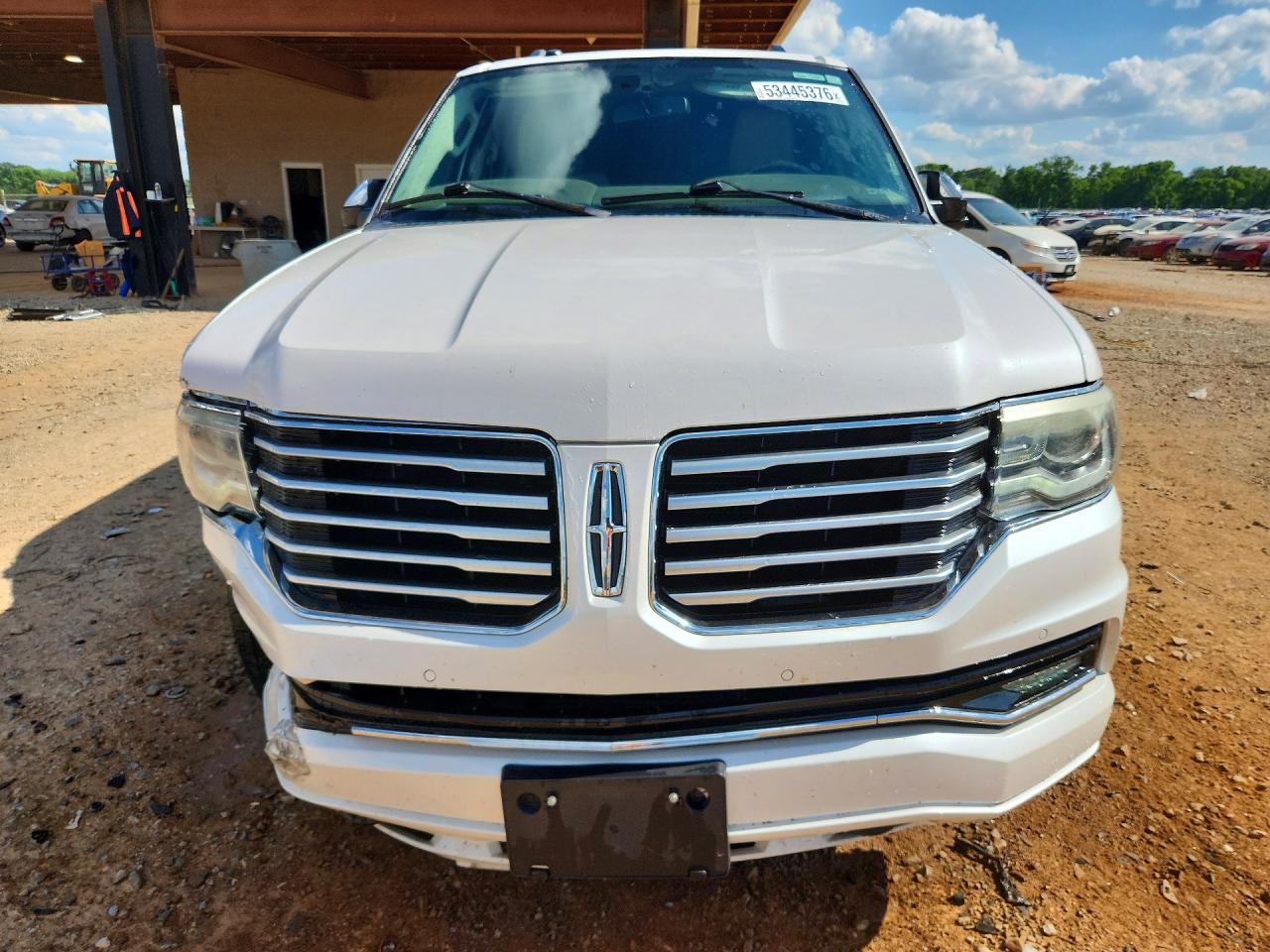2015 Lincoln Navigator White vin: 5LMJJ2HT8FEJ06213