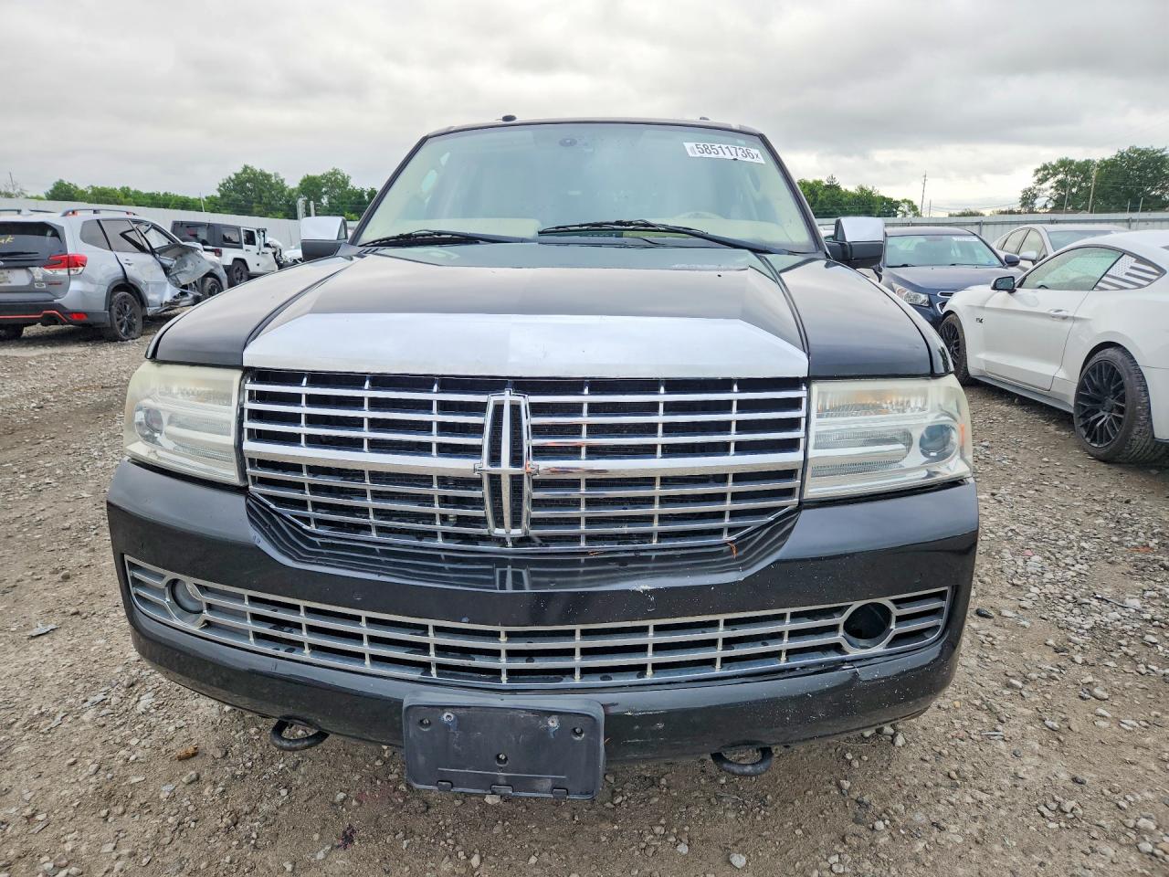2010 Lincoln Navigator Black vin: 5LMJJ2J50AEJ02161