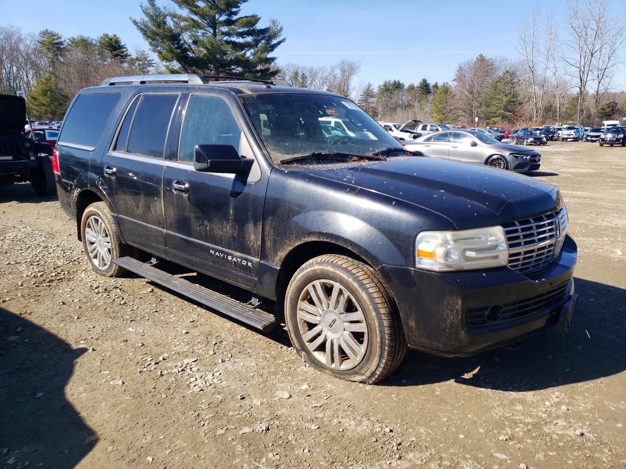 2010 Lincoln Navigator Black vin: 5LMJJ2J50AEJ04735