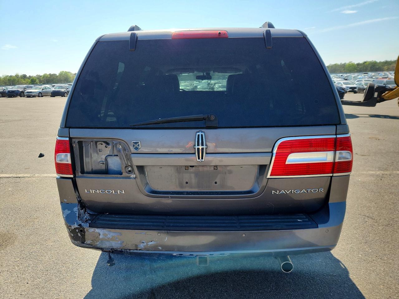 2011 Lincoln Navigator Gray vin: 5LMJJ2J50BEJ09368