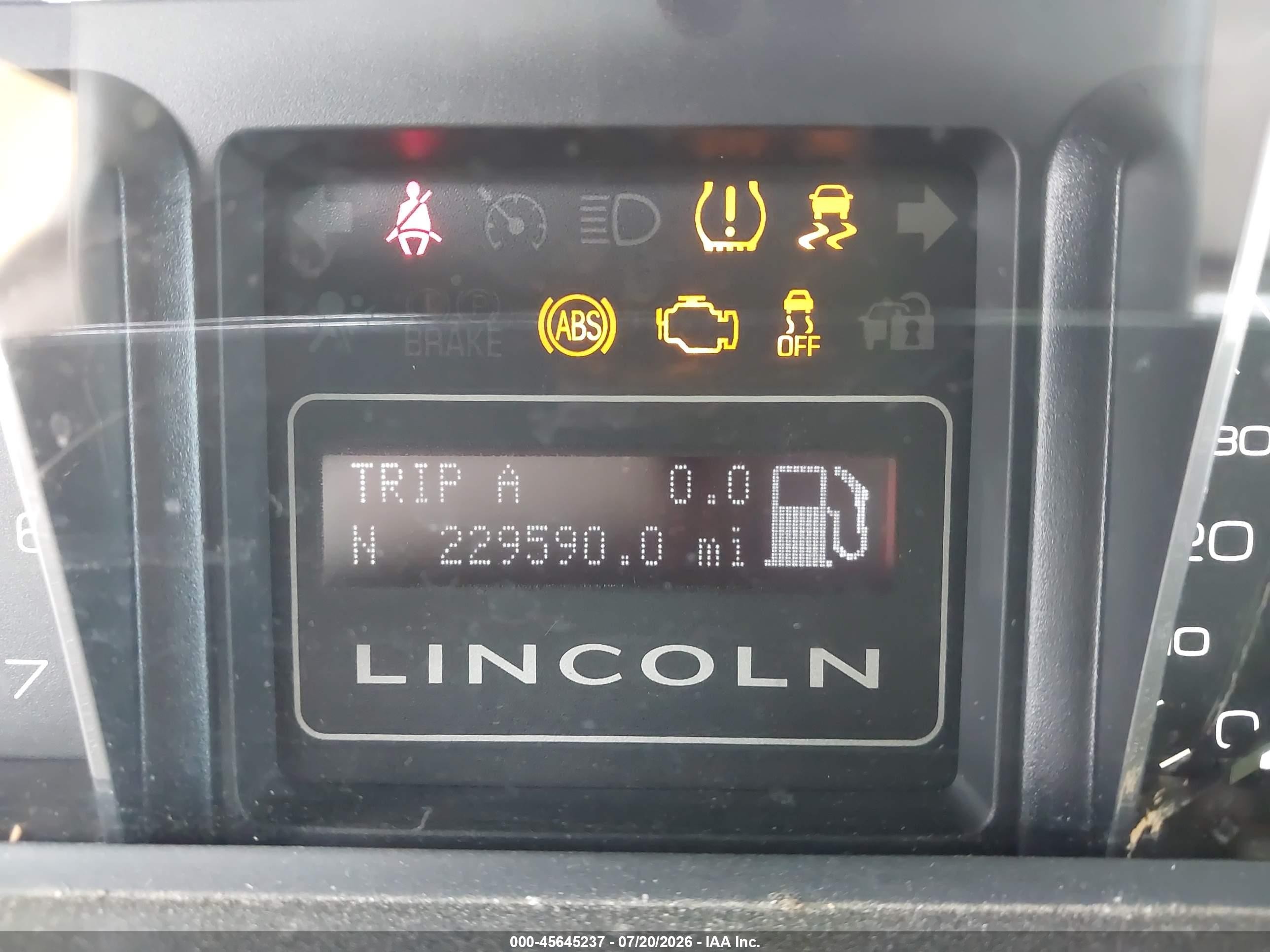 2012 Lincoln Navigator   Gray vin: 5LMJJ2J50CEL06302