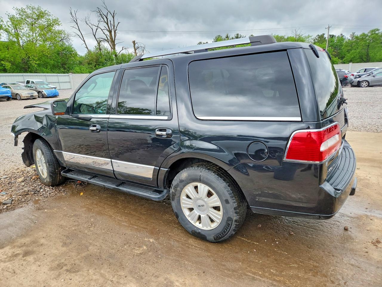 2014 Lincoln Navigator Черный vin: 5LMJJ2J50EEL07128