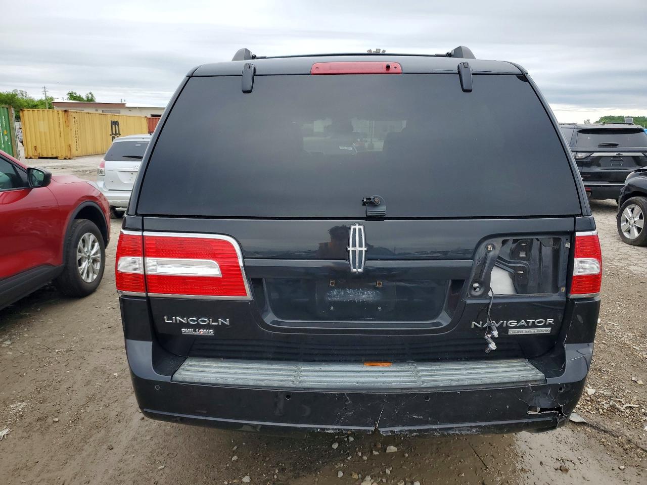 2010 Lincoln Navigator Black vin: 5LMJJ2J51AEJ01603