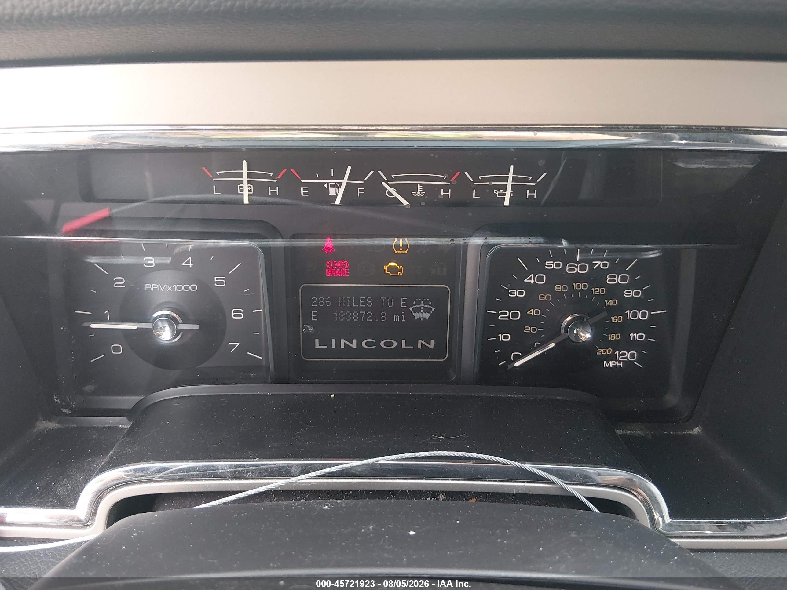 2010 Lincoln Navigator Черный vin: 5LMJJ2J52AEJ07605
