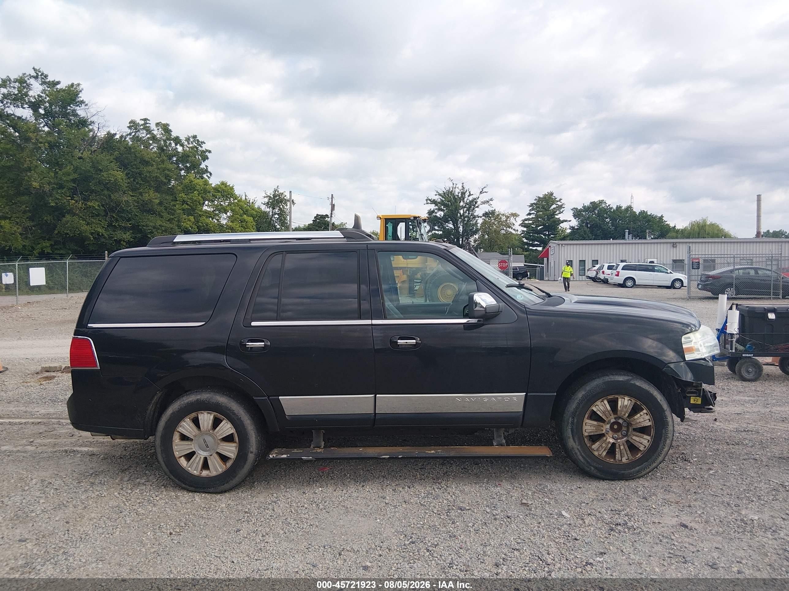 2010 Lincoln Navigator Черный vin: 5LMJJ2J52AEJ07605