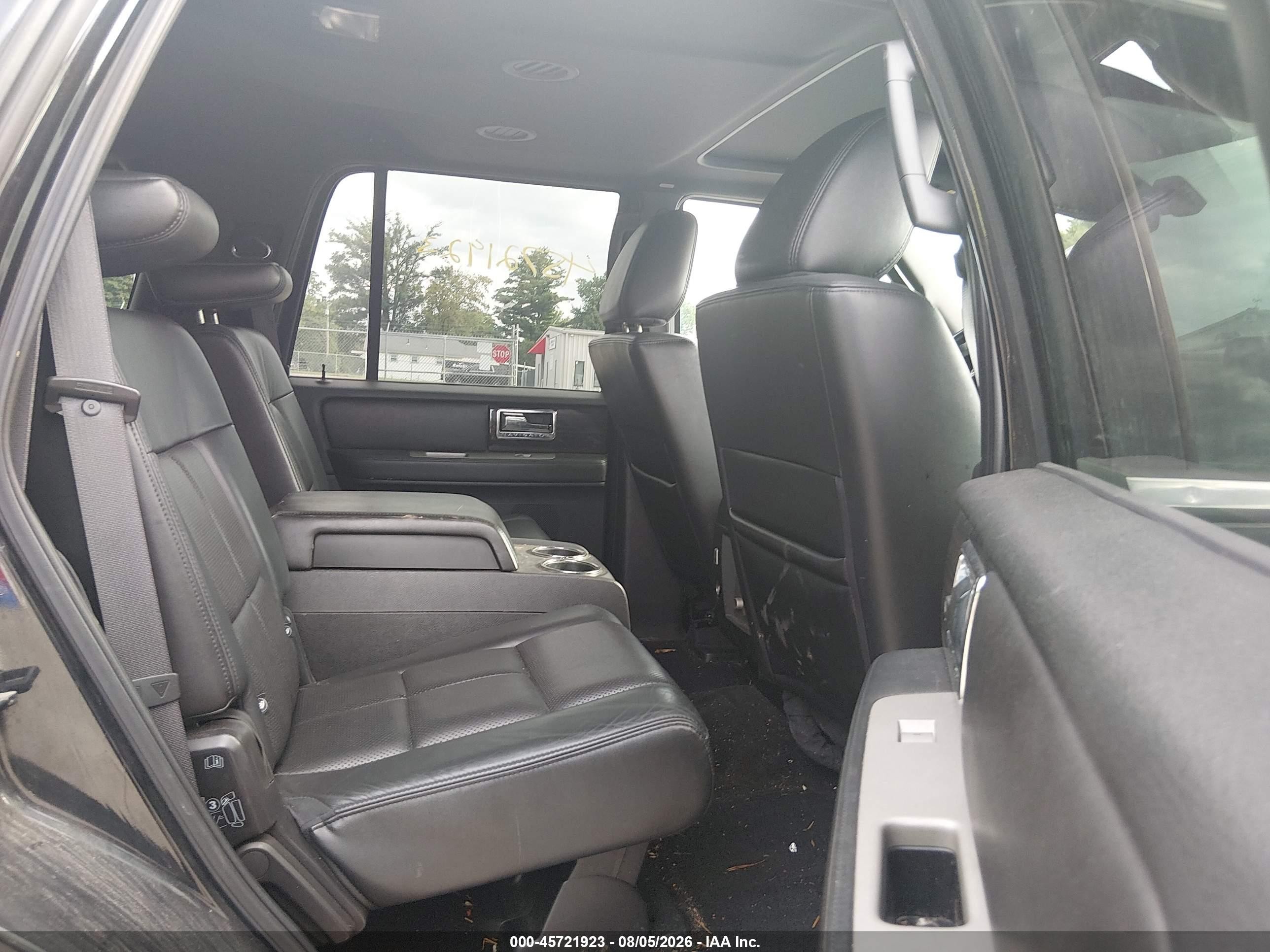 2010 Lincoln Navigator Черный vin: 5LMJJ2J52AEJ07605