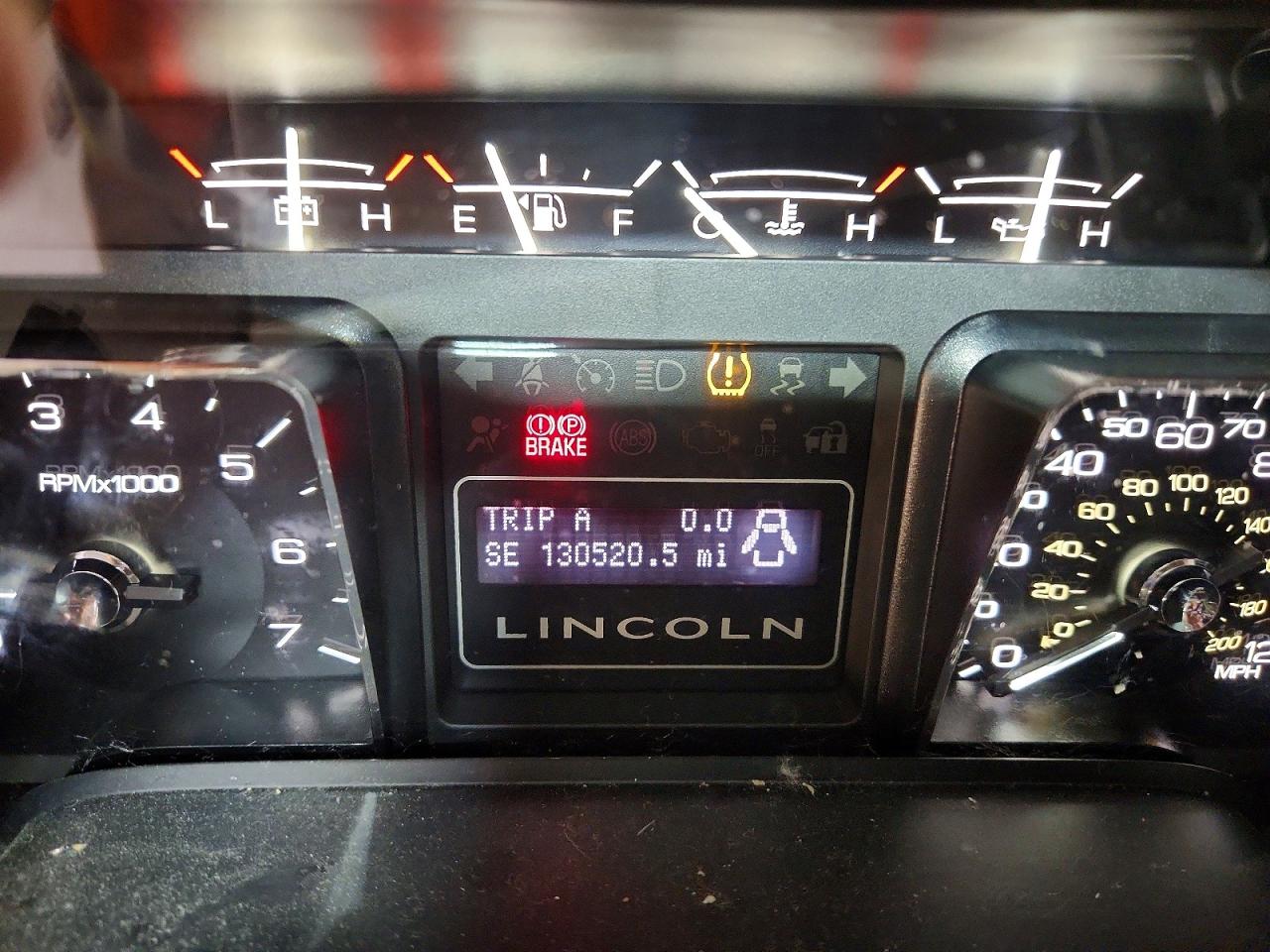 2012 Lincoln Navigator Gray vin: 5LMJJ2J52CEL09170