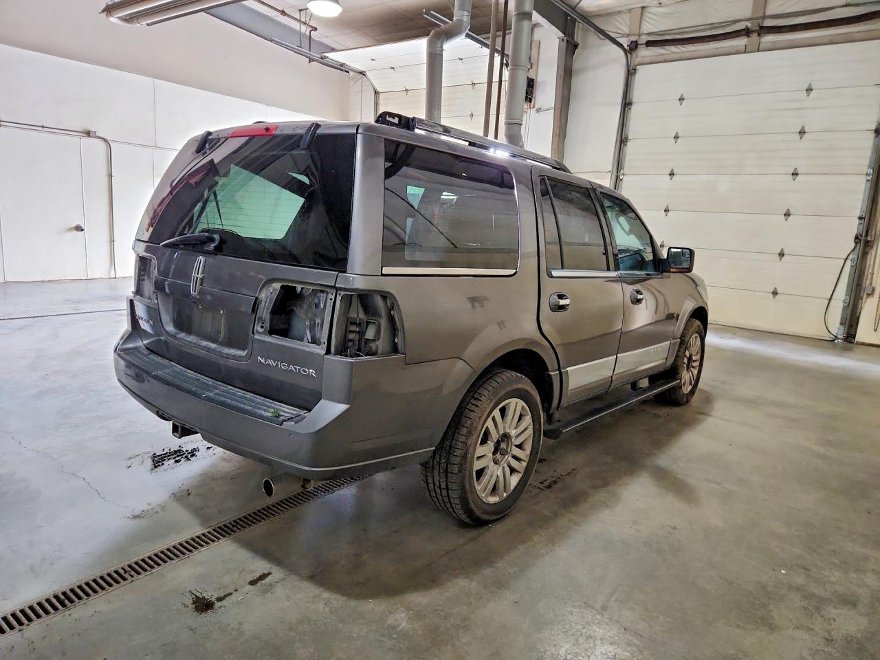 2012 Lincoln Navigator Gray vin: 5LMJJ2J52CEL09170