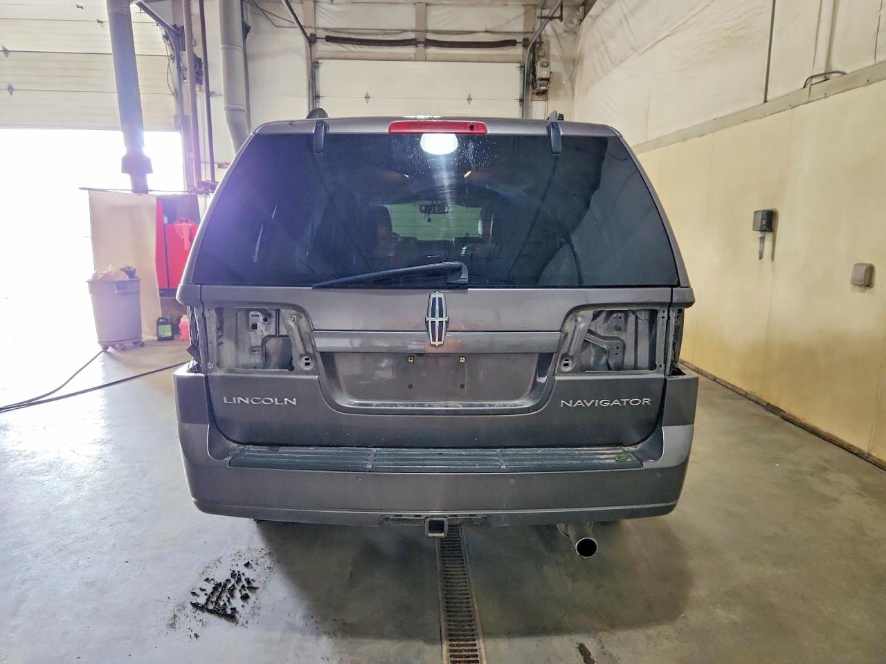 2012 Lincoln Navigator Gray vin: 5LMJJ2J52CEL09170