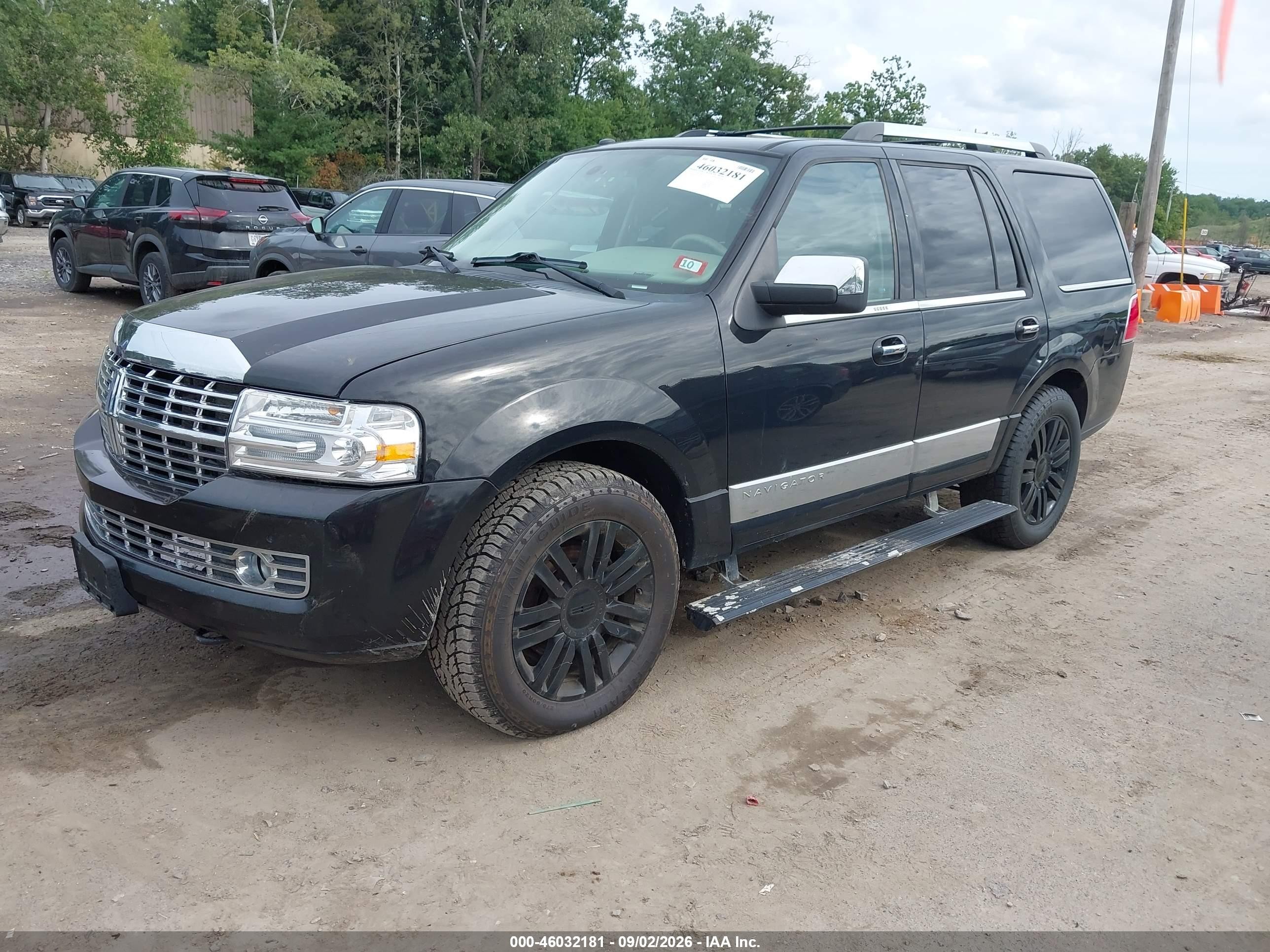 2013 Lincoln Navigator   Черный vin: 5LMJJ2J53DEL01273