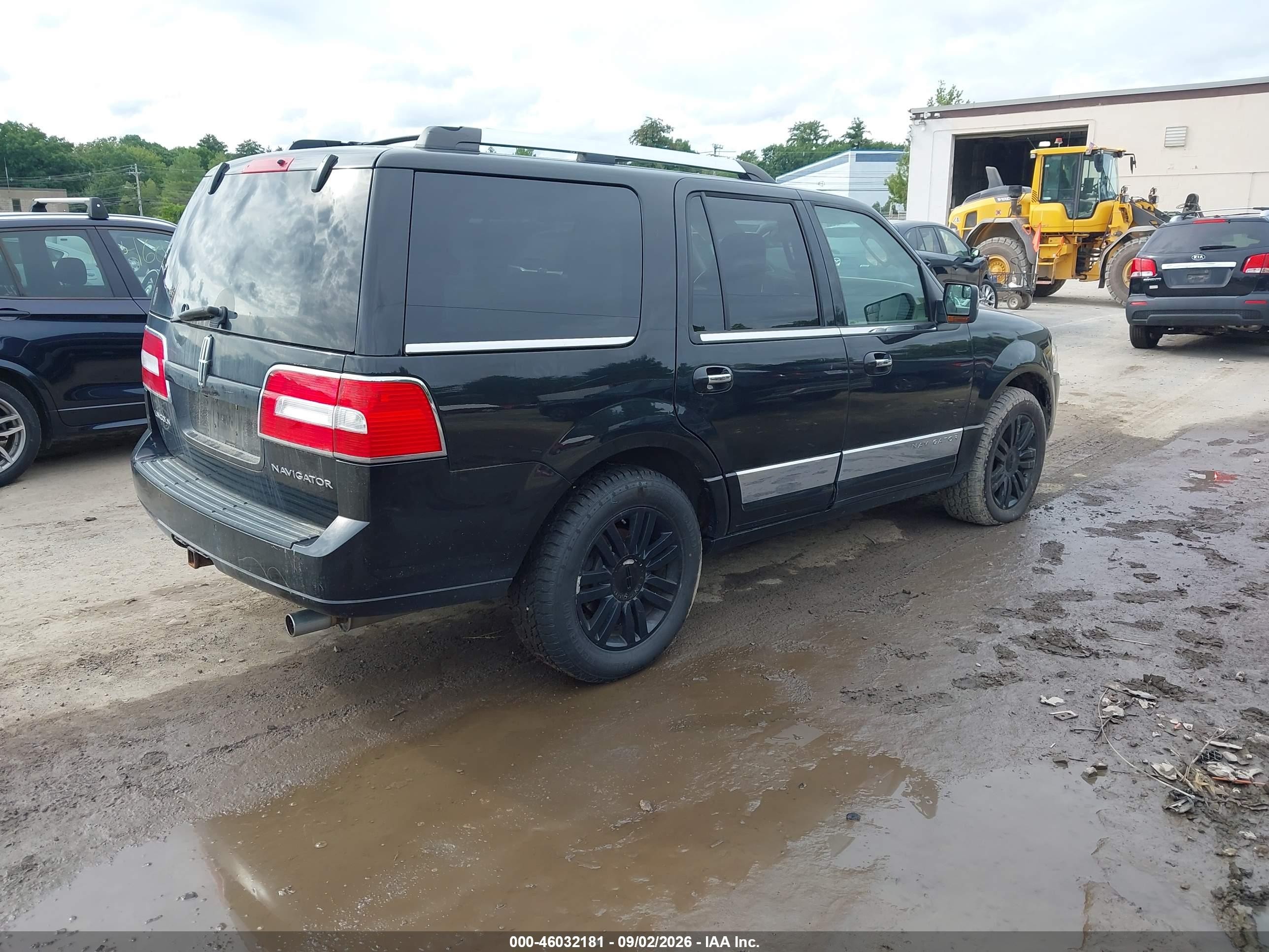 2013 Lincoln Navigator   Черный vin: 5LMJJ2J53DEL01273