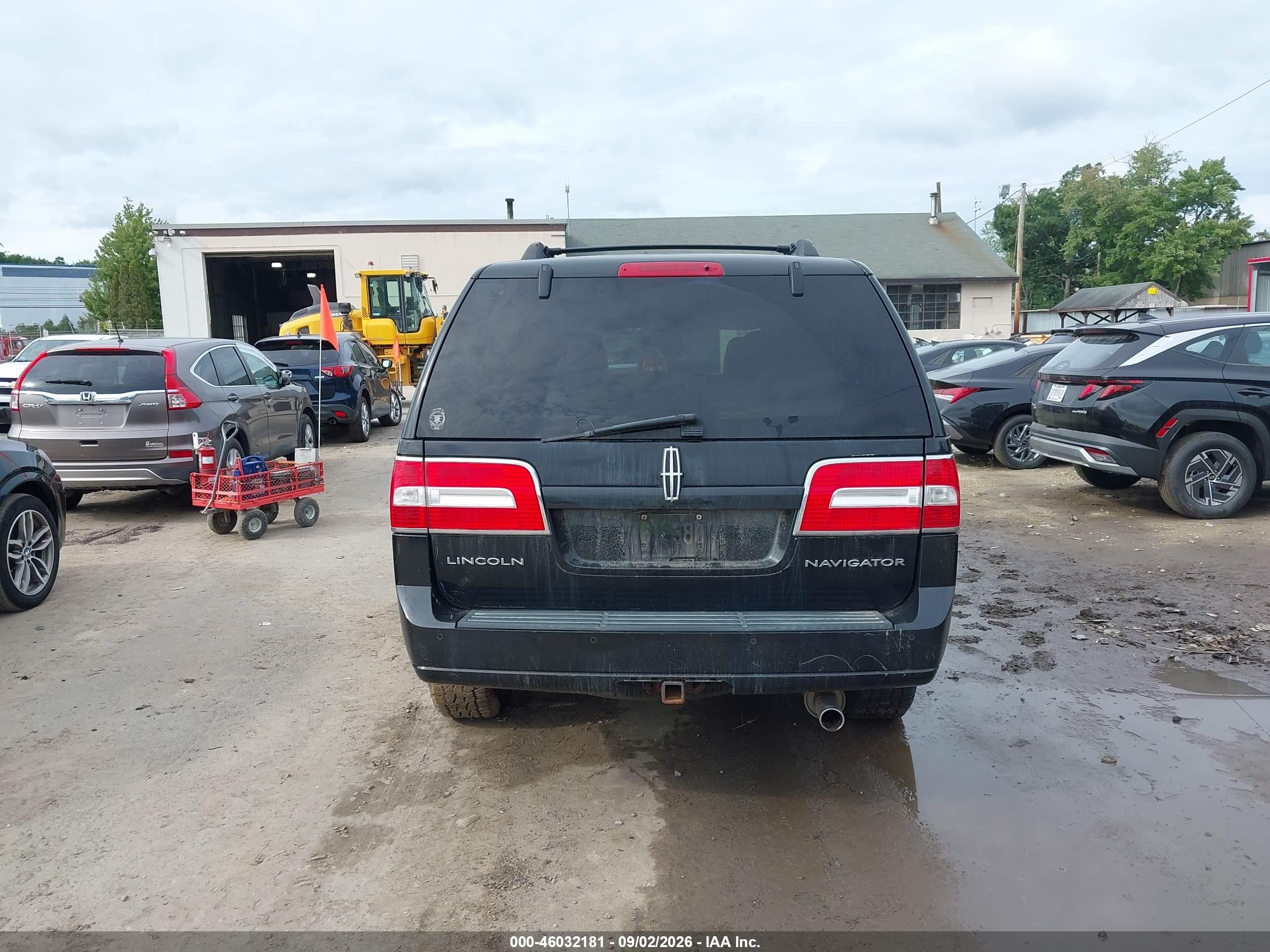 2013 Lincoln Navigator   Черный vin: 5LMJJ2J53DEL01273