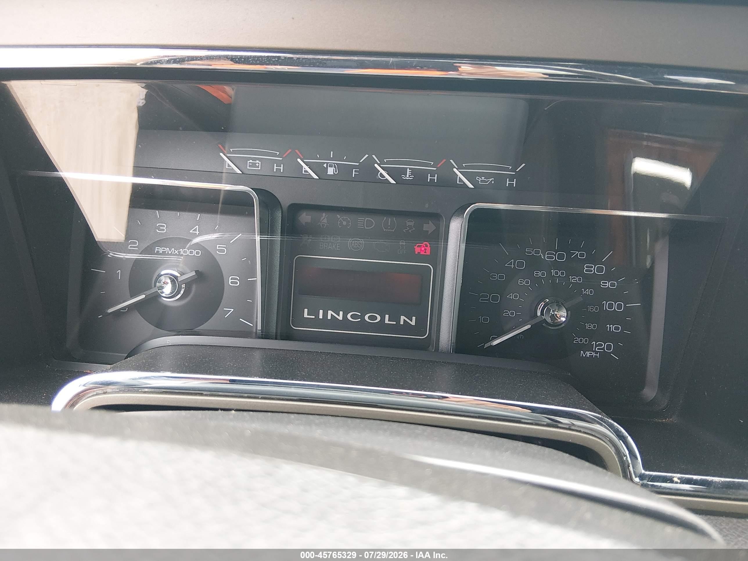 2013 Lincoln Navigator   Gray vin: 5LMJJ2J53DEL01547
