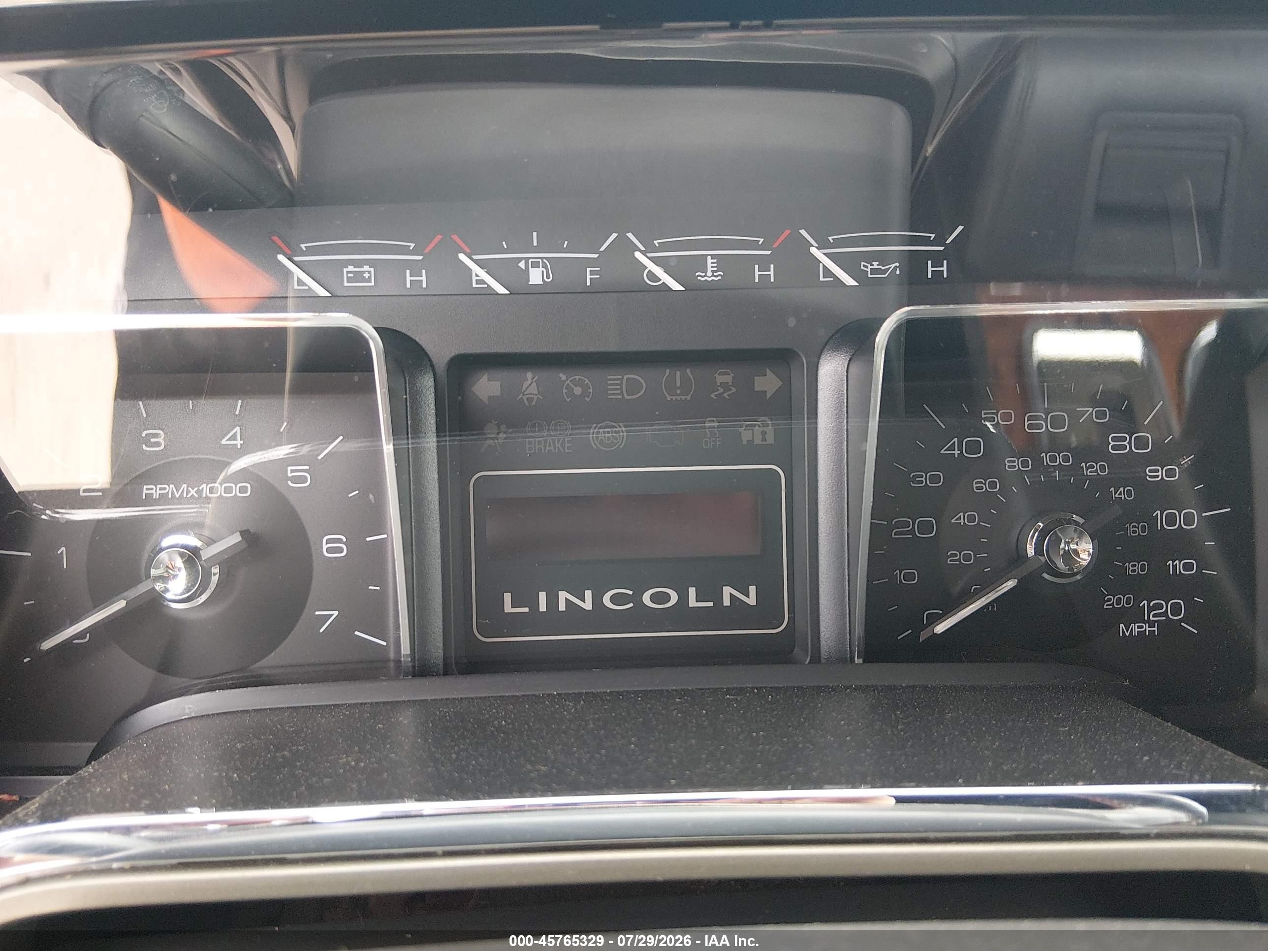 2013 Lincoln Navigator   Gray vin: 5LMJJ2J53DEL01547