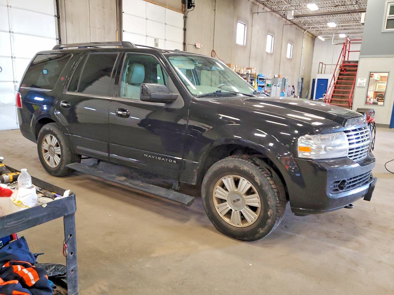 2014 Lincoln Navigator Black vin: 5LMJJ2J53EEL02151