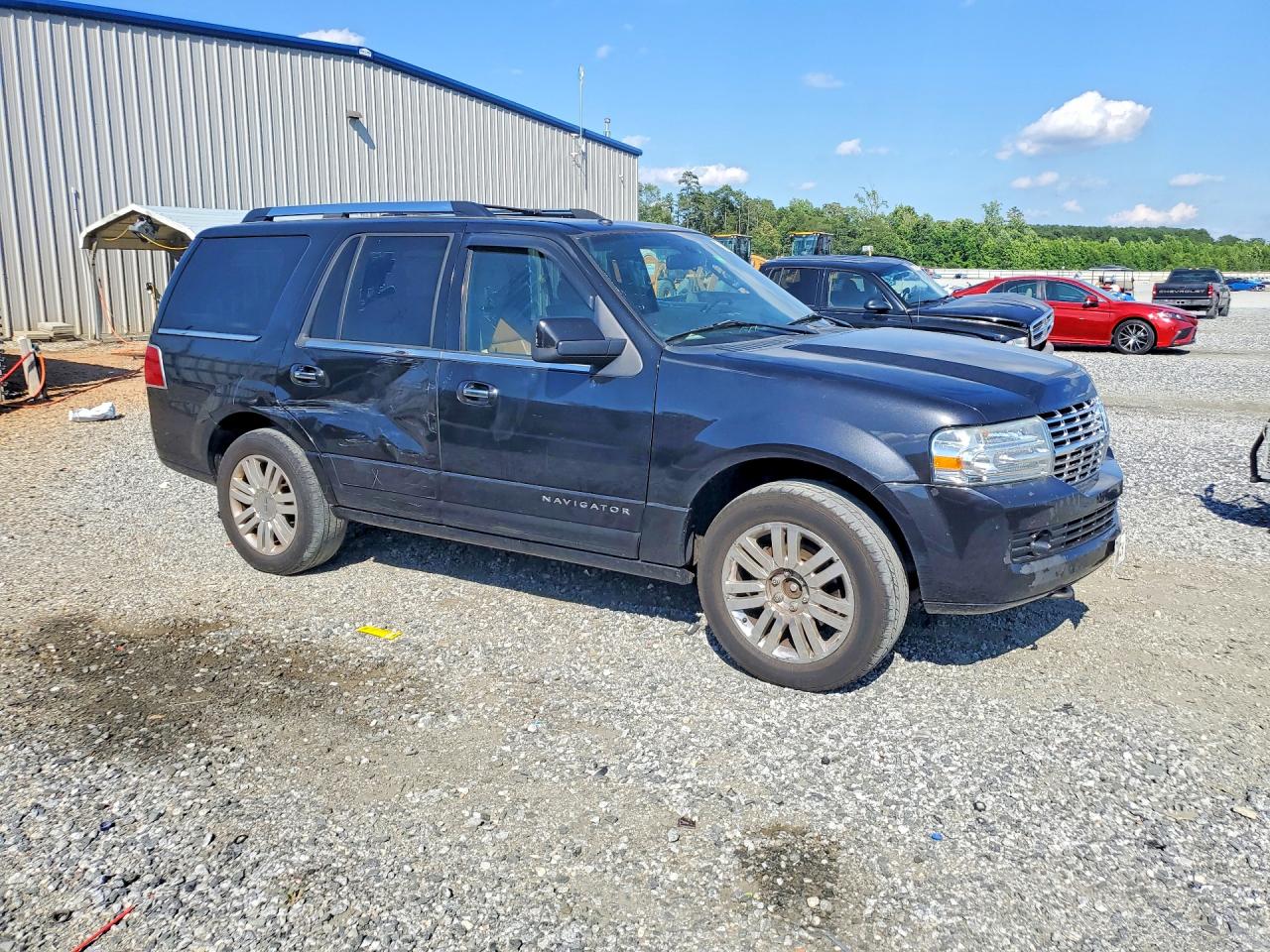 2011 Lincoln Navigator Черный vin: 5LMJJ2J57BEJ03289