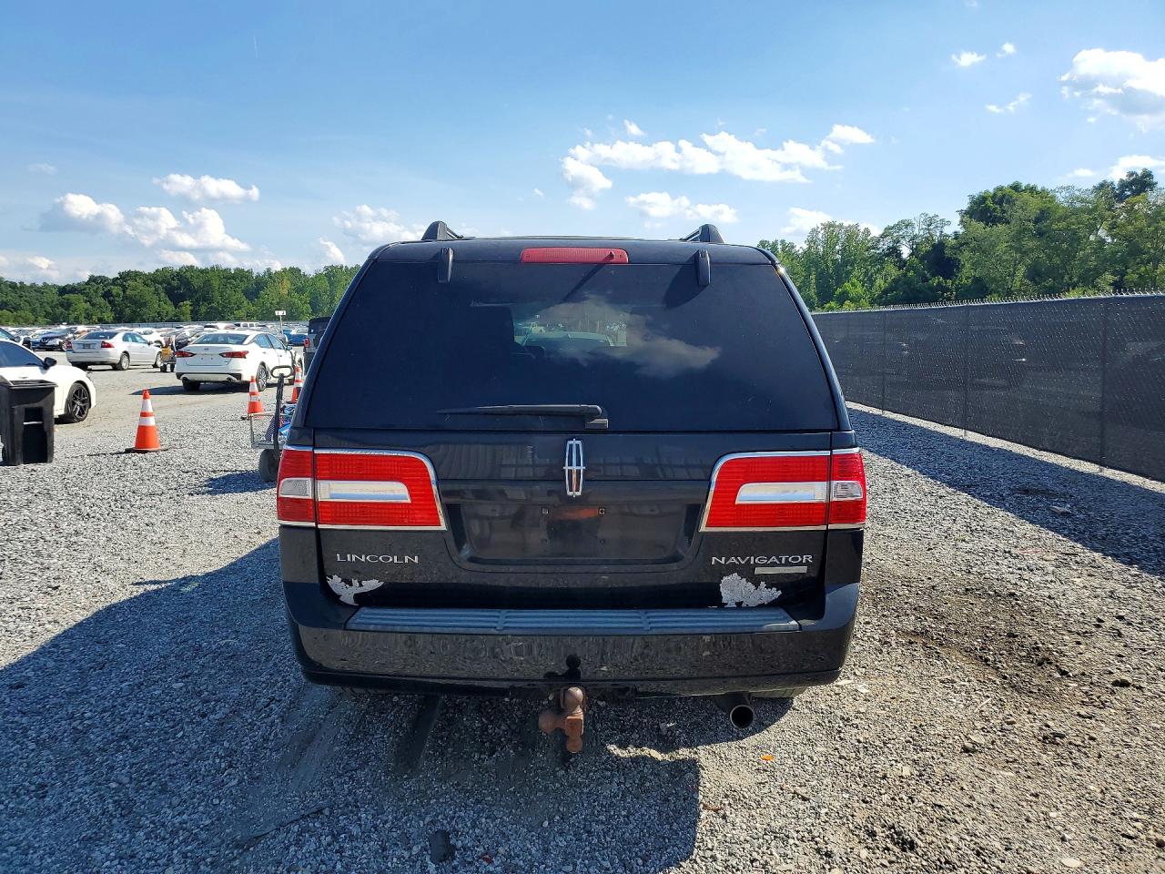 2011 Lincoln Navigator Черный vin: 5LMJJ2J57BEJ03289
