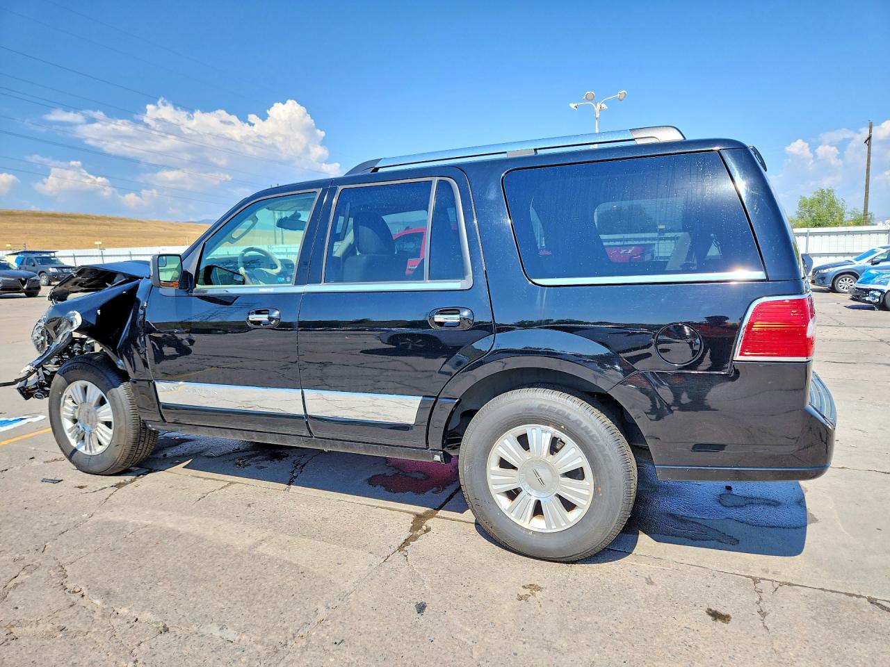 2012 Lincoln Navigator Black vin: 5LMJJ2J57CEL00884