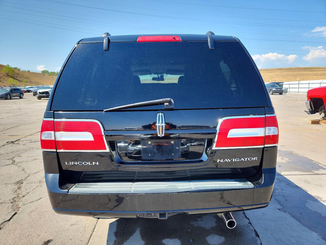 2012 Lincoln Navigator Black vin: 5LMJJ2J57CEL00884