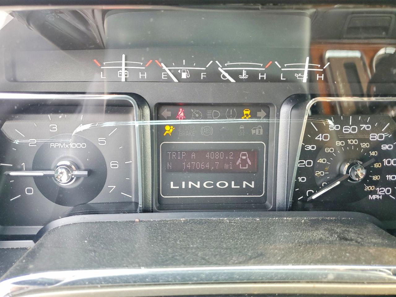 2013 Lincoln Navigator Черный vin: 5LMJJ2J57DEL00319