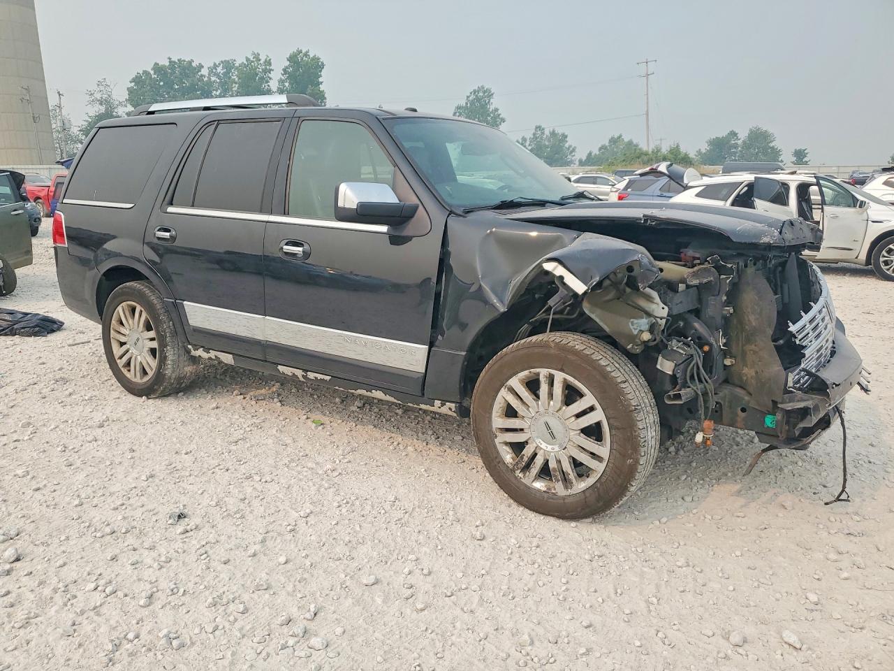 2013 Lincoln Navigator Черный vin: 5LMJJ2J57DEL00319