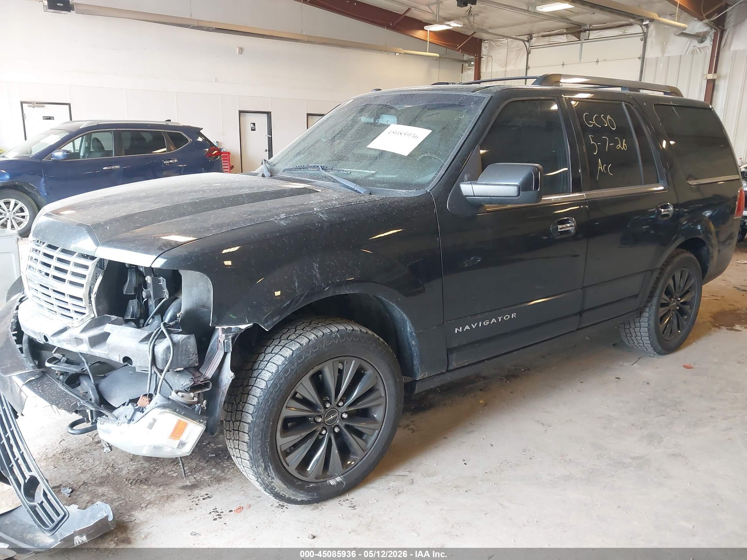 2014 Lincoln Navigator   Black vin: 5LMJJ2J57EEL07384