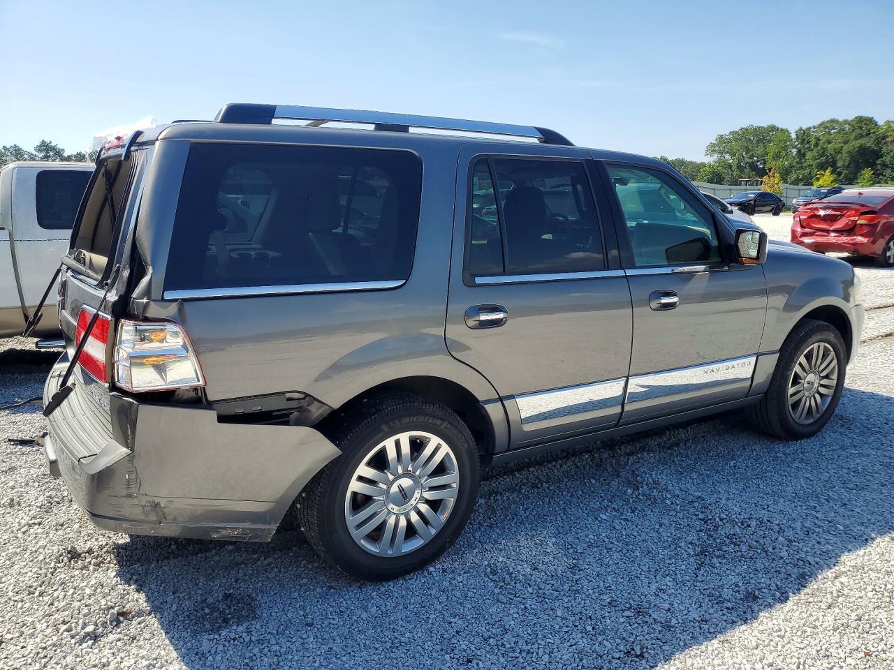 2013 Lincoln Navigator Серый vin: 5LMJJ2J59DEL02962