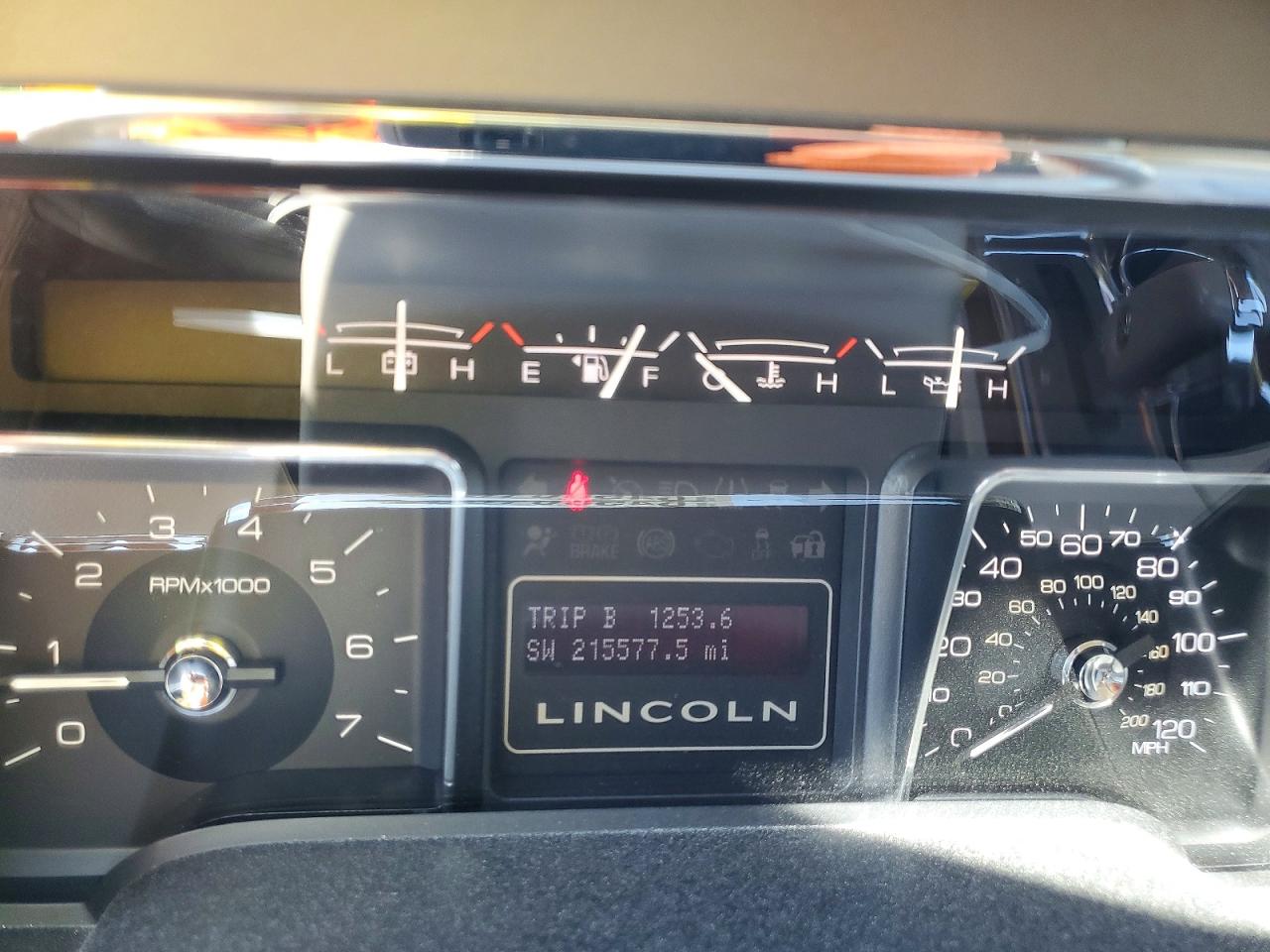 2013 Lincoln Navigator Серый vin: 5LMJJ2J59DEL02962