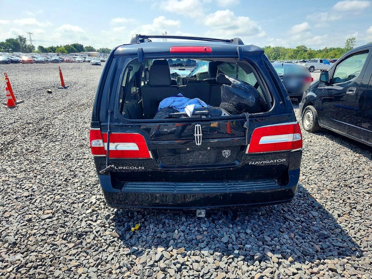 2013 Lincoln Navigator Black vin: 5LMJJ2J59DEL07630