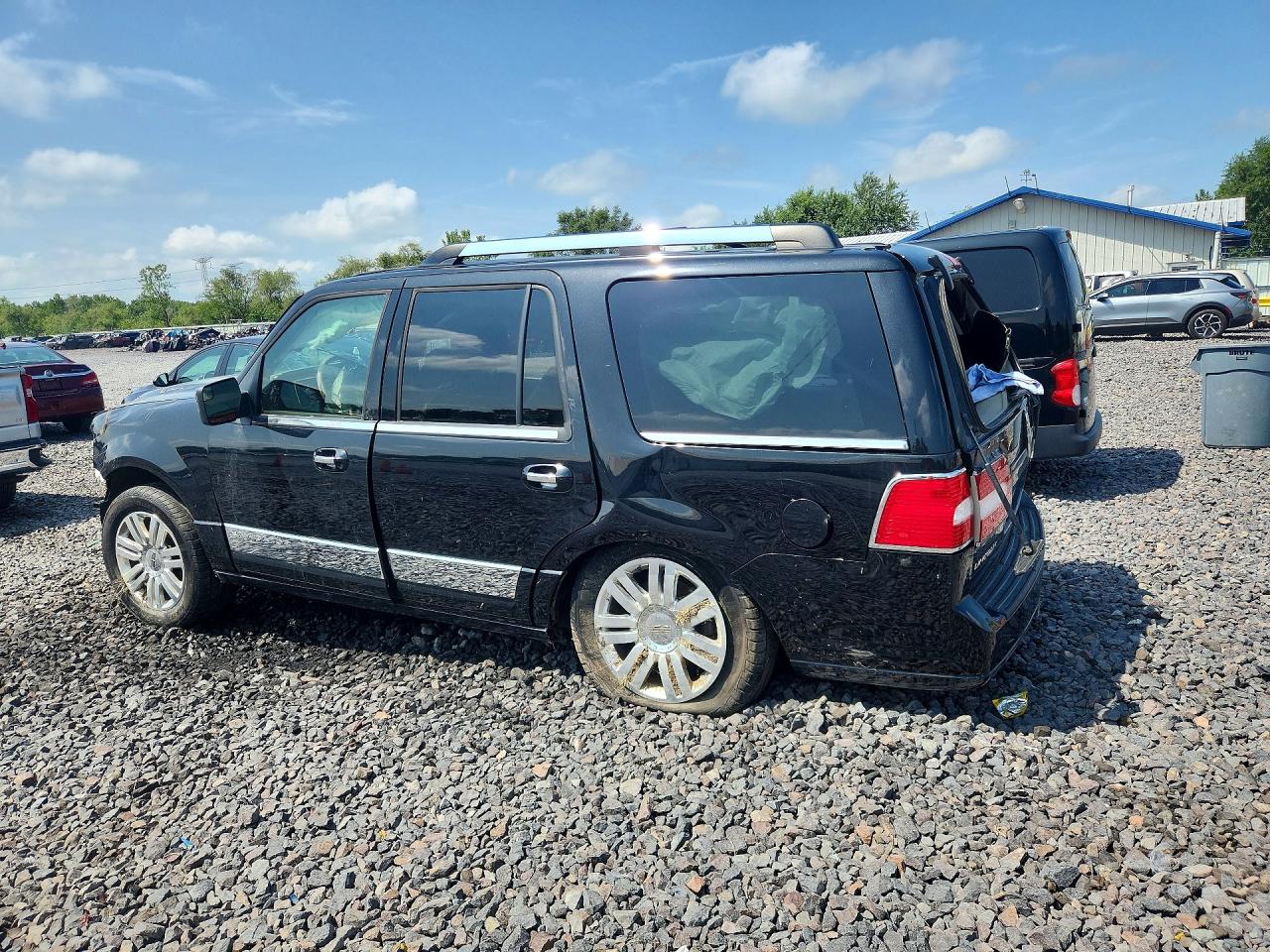 2013 Lincoln Navigator Black vin: 5LMJJ2J59DEL07630