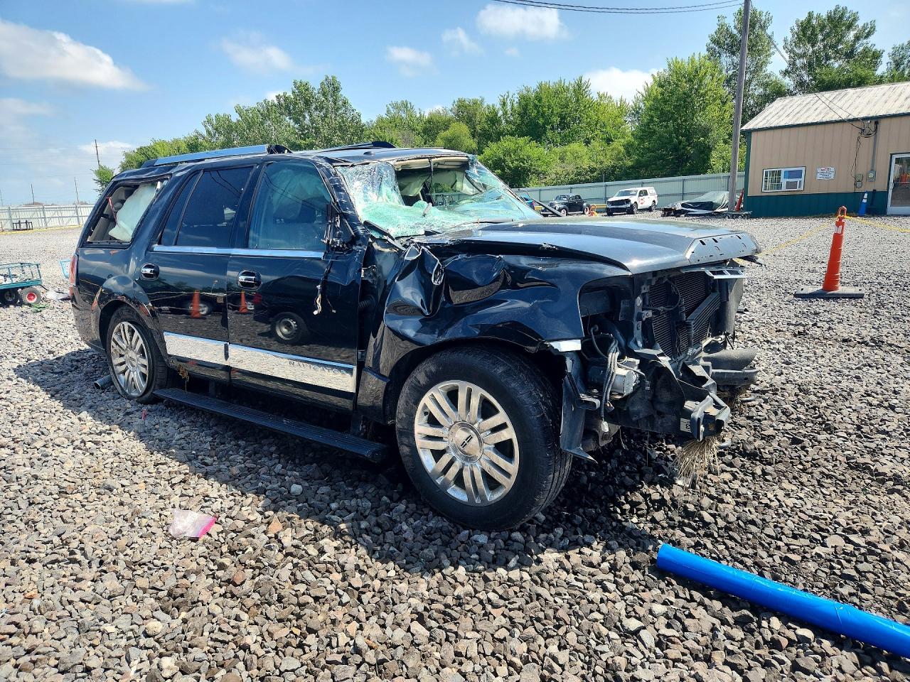 2013 Lincoln Navigator Black vin: 5LMJJ2J59DEL07630