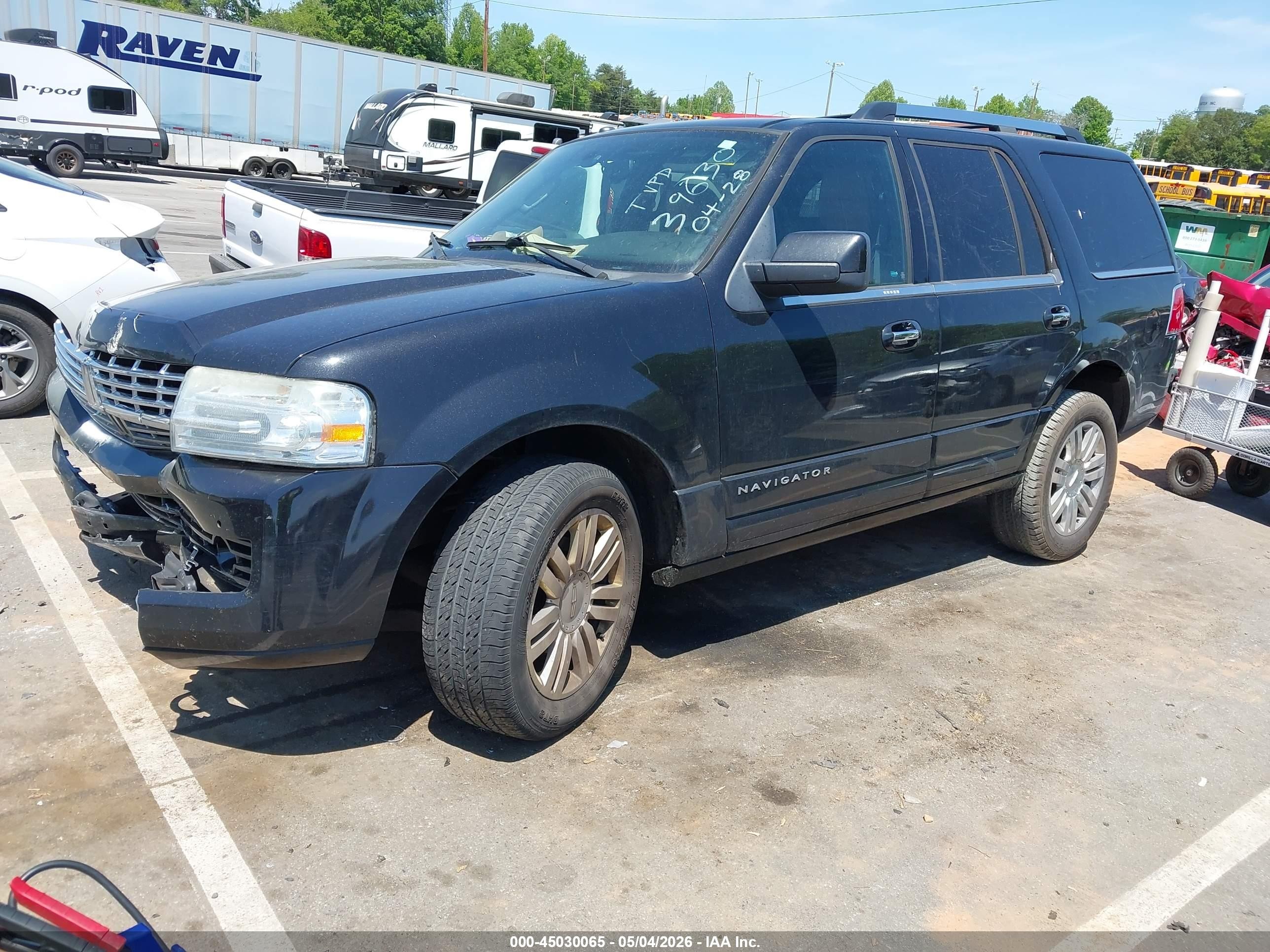 2012 Lincoln Navigator   Black vin: 5LMJJ2J5XCEL09059