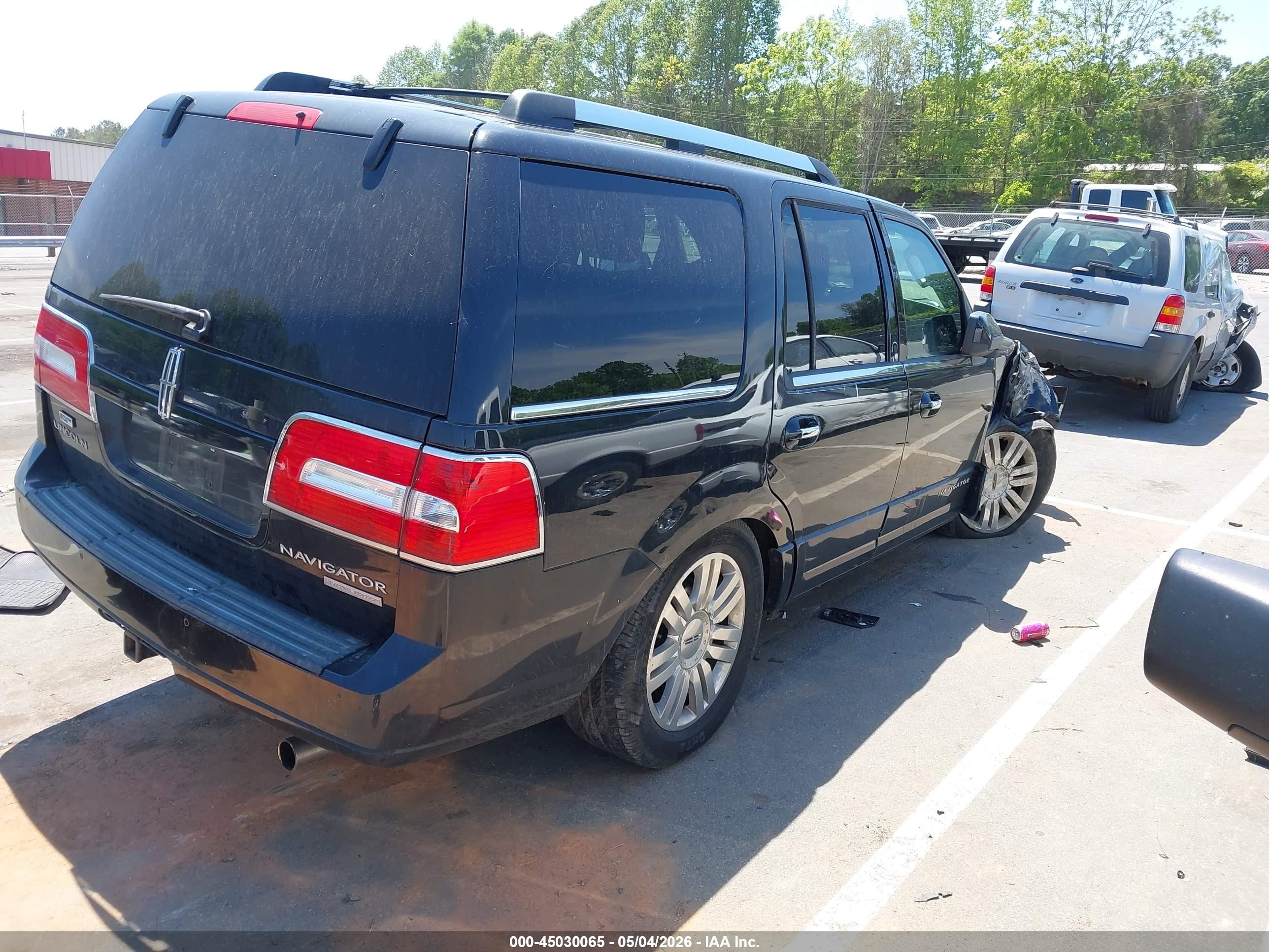 2012 Lincoln Navigator   Black vin: 5LMJJ2J5XCEL09059