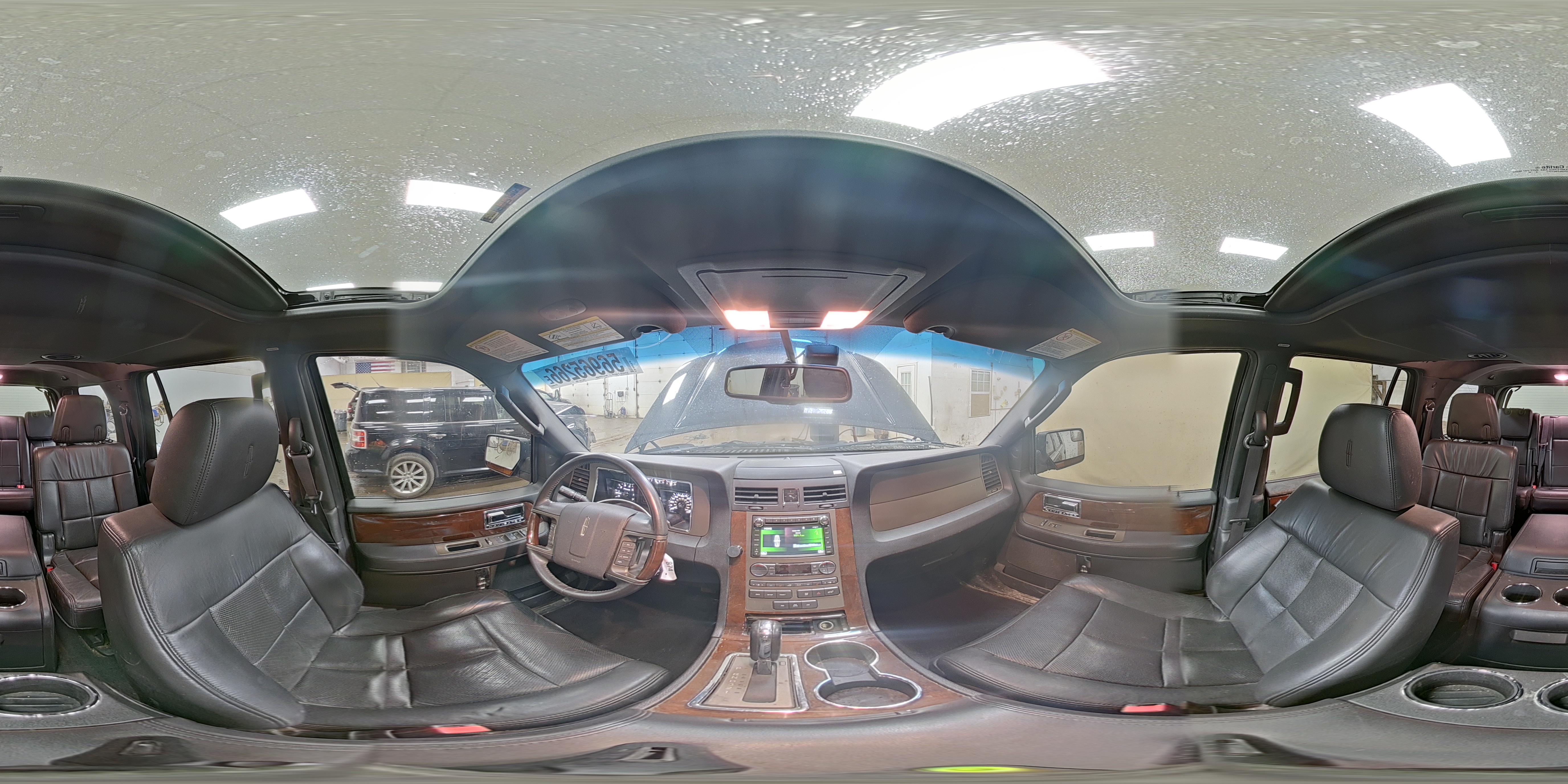 2014 Lincoln Navigator Black vin: 5LMJJ2J5XEEL05063