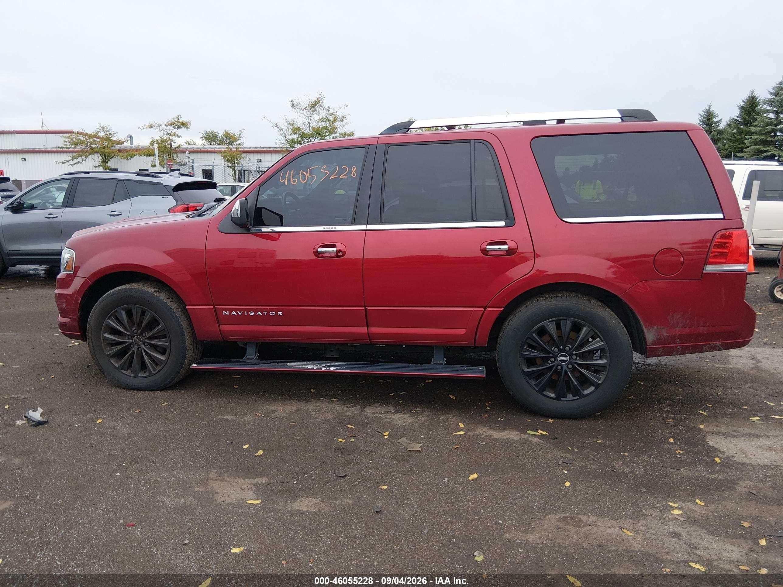 2015 Lincoln Navigator   Burgundy vin: 5LMJJ2JT0FEJ05387