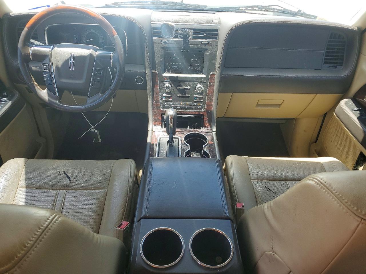 2015 Lincoln Navigator Silver vin: 5LMJJ2JT1FEJ06595