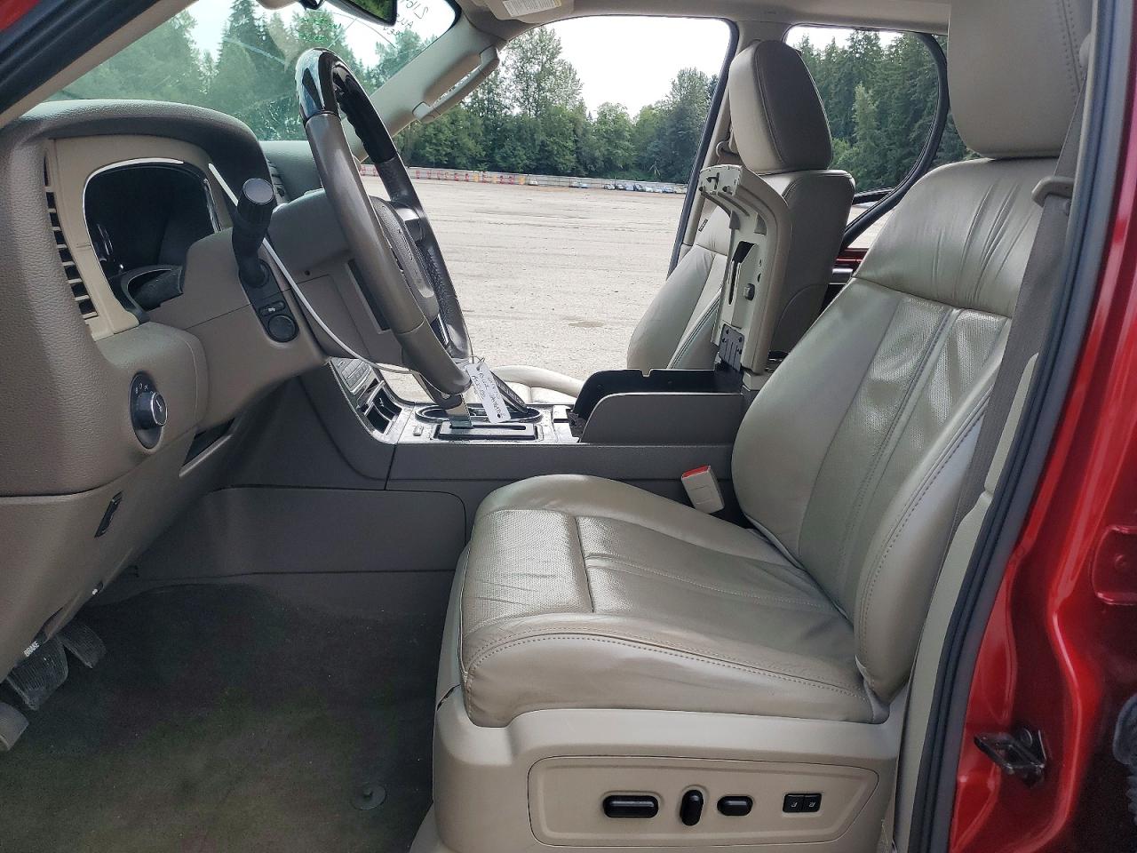 2015 Lincoln Navigator Красный vin: 5LMJJ2JT1FEJ13188