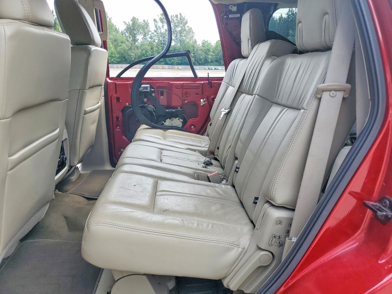 2015 Lincoln Navigator Красный vin: 5LMJJ2JT1FEJ13188